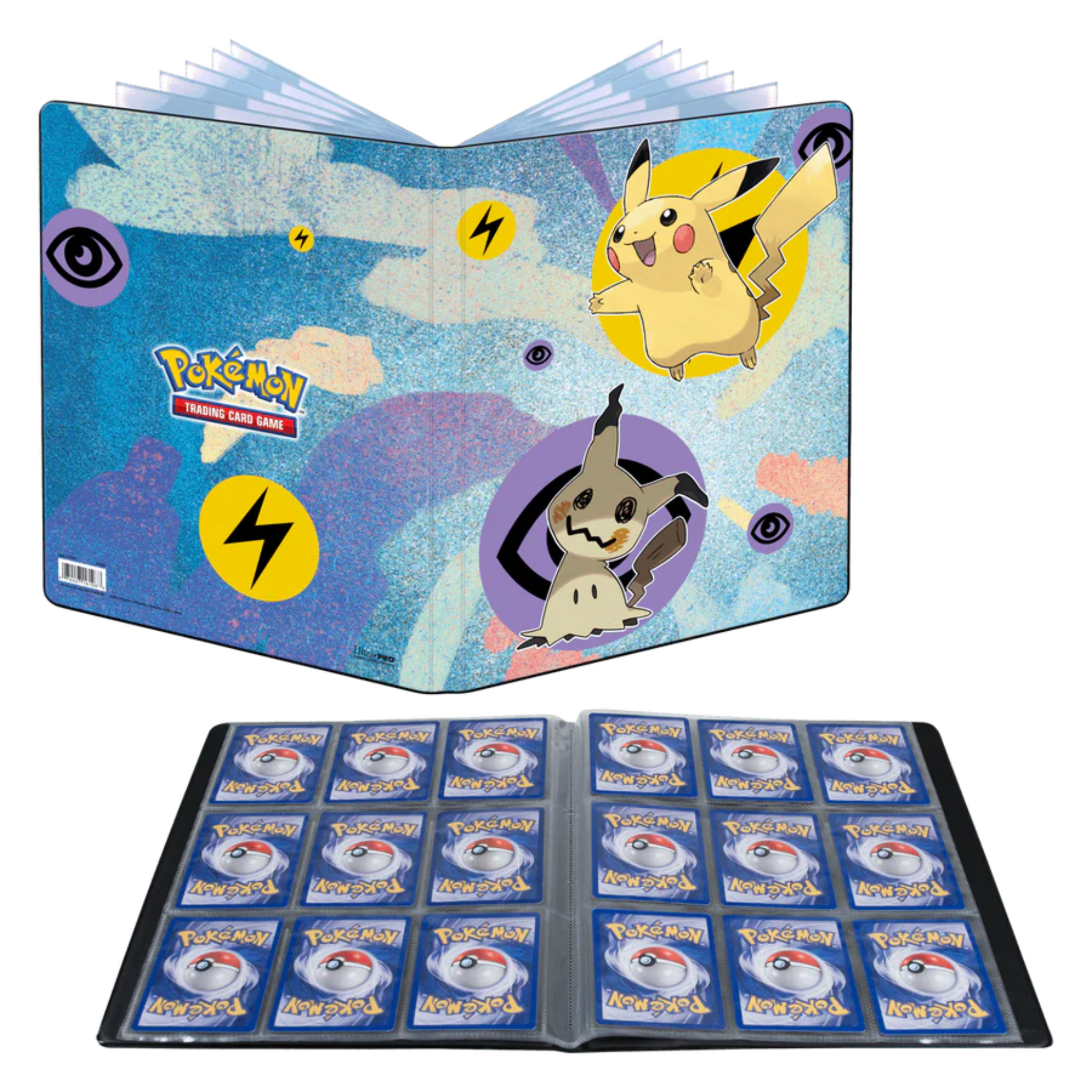 Ultra Pro - Pikachu &amp; Mimikyu 9Pocket Portfolio for Pokémon