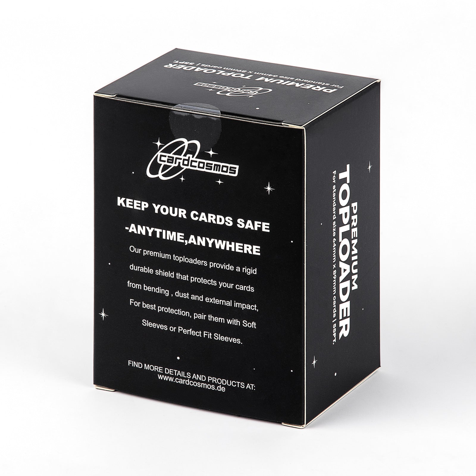 cardcosmos - 3" x 4" Premium Top Loader 55PT | 25 stk