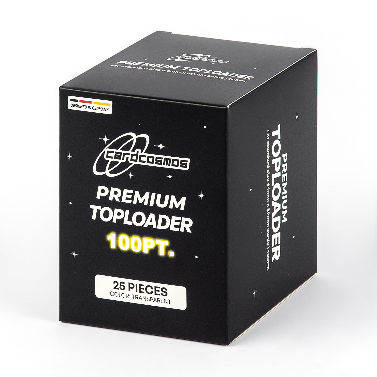 cardcosmos - 3" x 4" Premium Top Loader 100PT | 25 stk