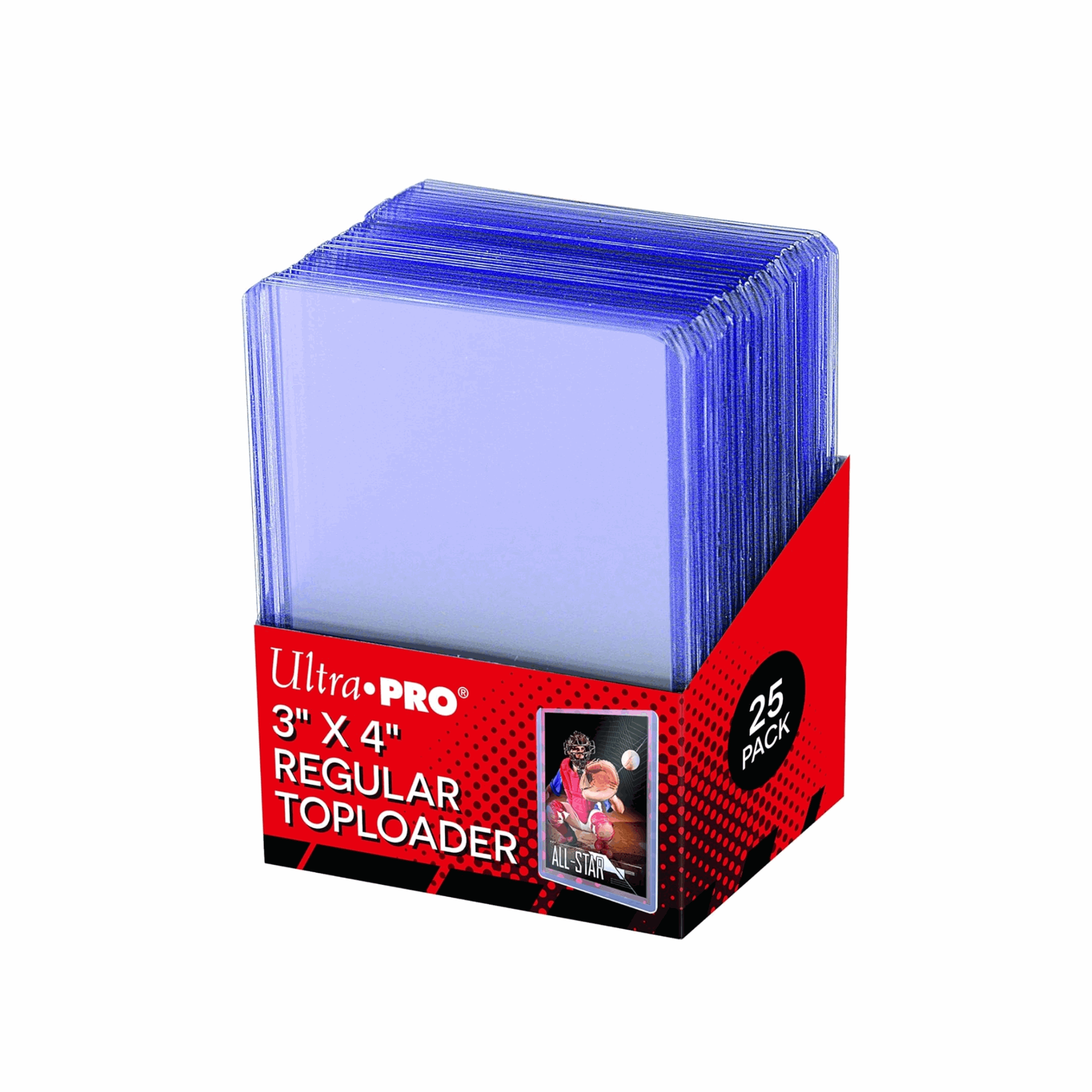 Ultra Pro - 3" x 4" Regular Top Loader | 25 stk - CardCosmos