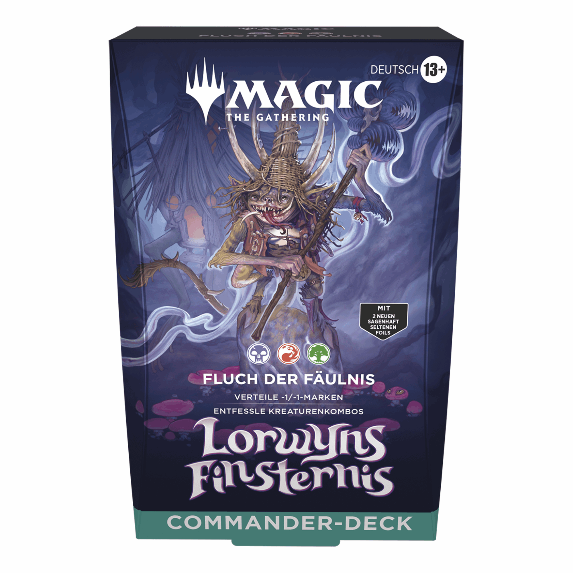 Magic: The Gathering - Lorwyns Finsternis Commander Deck Fluch der Fäulnis - DE