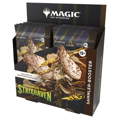 Magic: The Gathering - Geheimnisse von Strixhaven Sammler Booster Display - DE