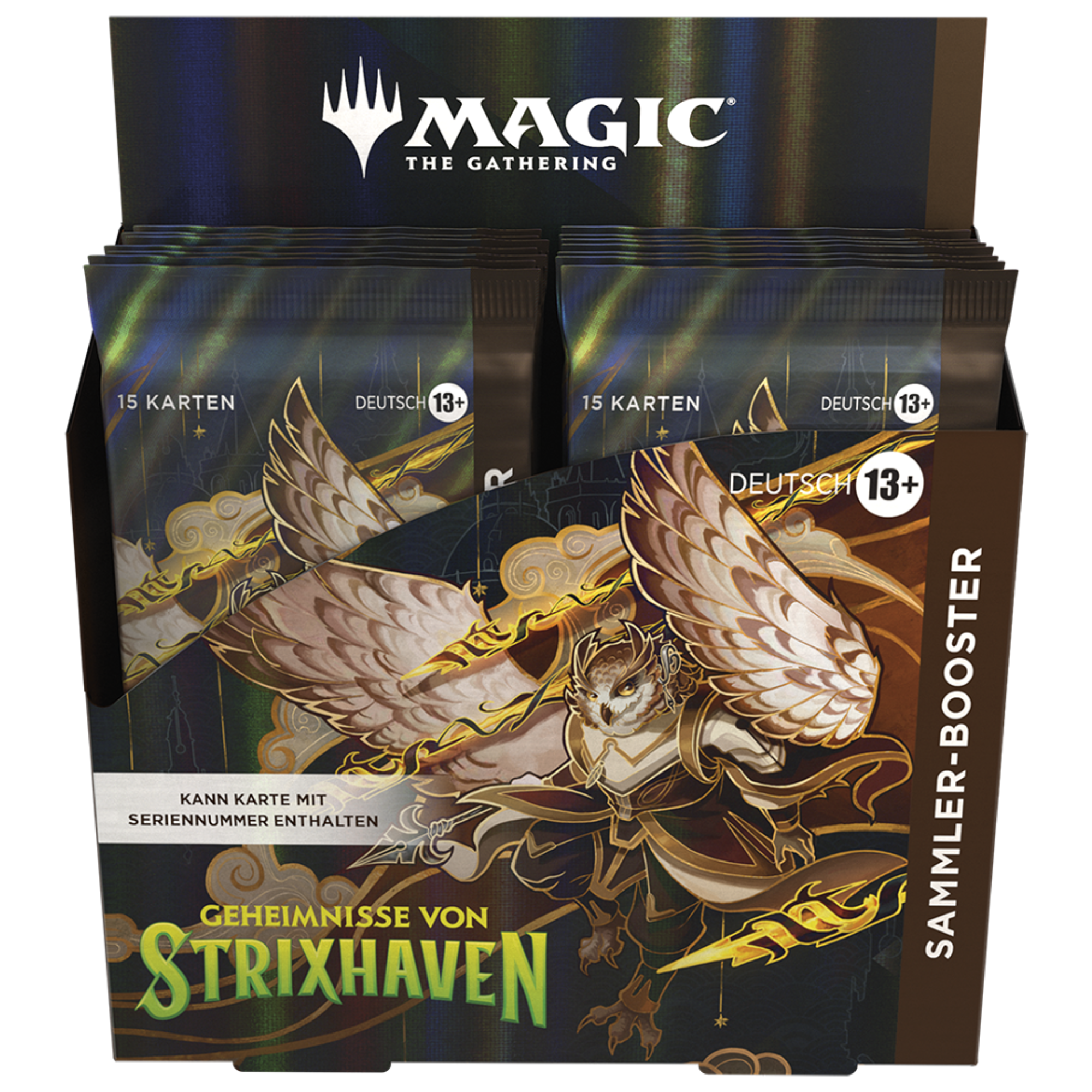 Magic: The Gathering - Geheimnisse von Strixhaven Sammler Booster Display - DE