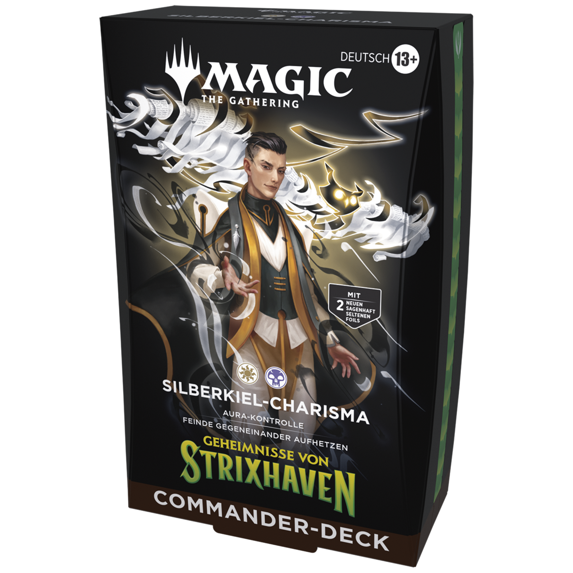 Magic: The Gathering - Geheimnisse von Strixhaven Commander Deck Silberkiel Charisma - DE