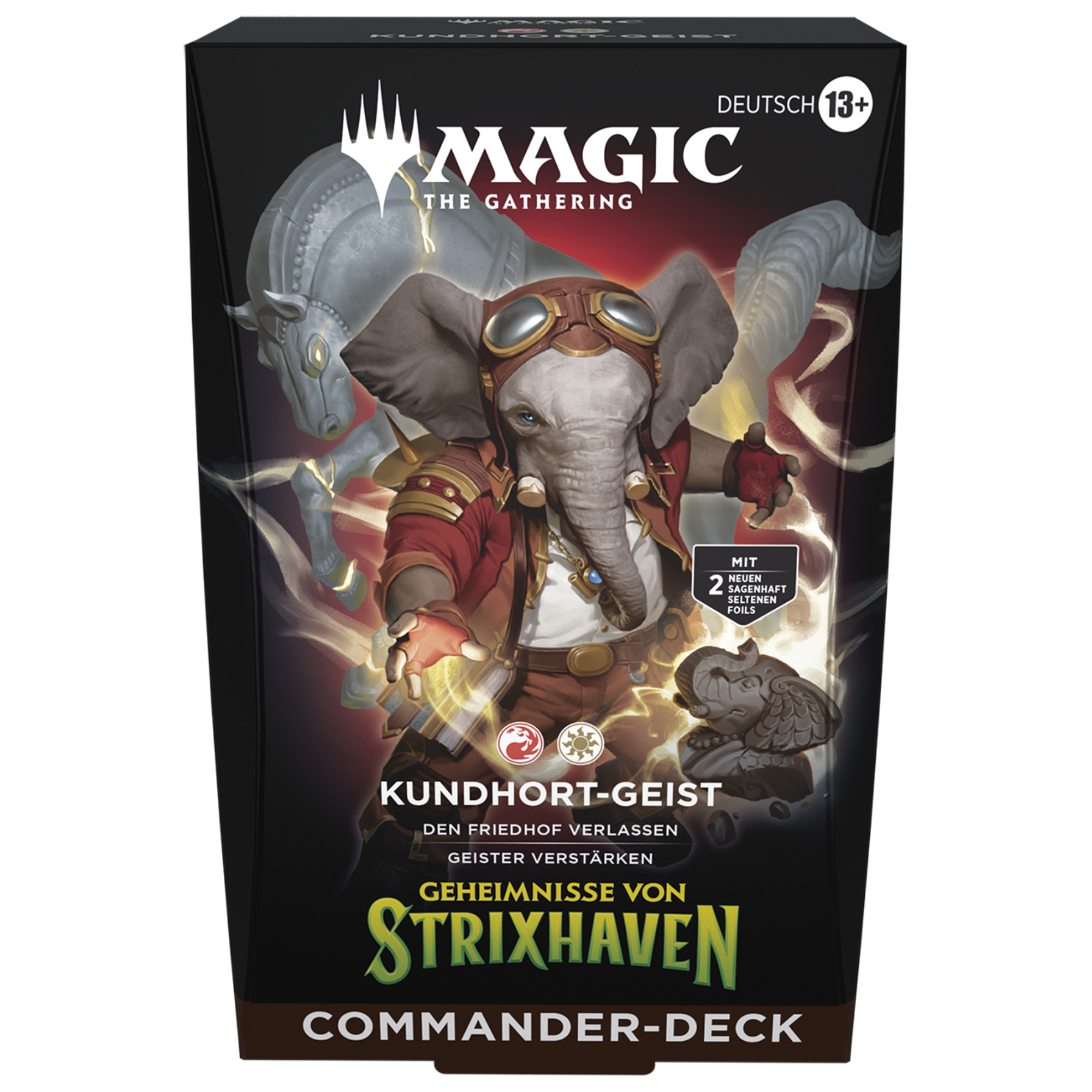 Magic: The Gathering - Geheimnisse von Strixhaven Commander Deck Kundhort Geist - DE