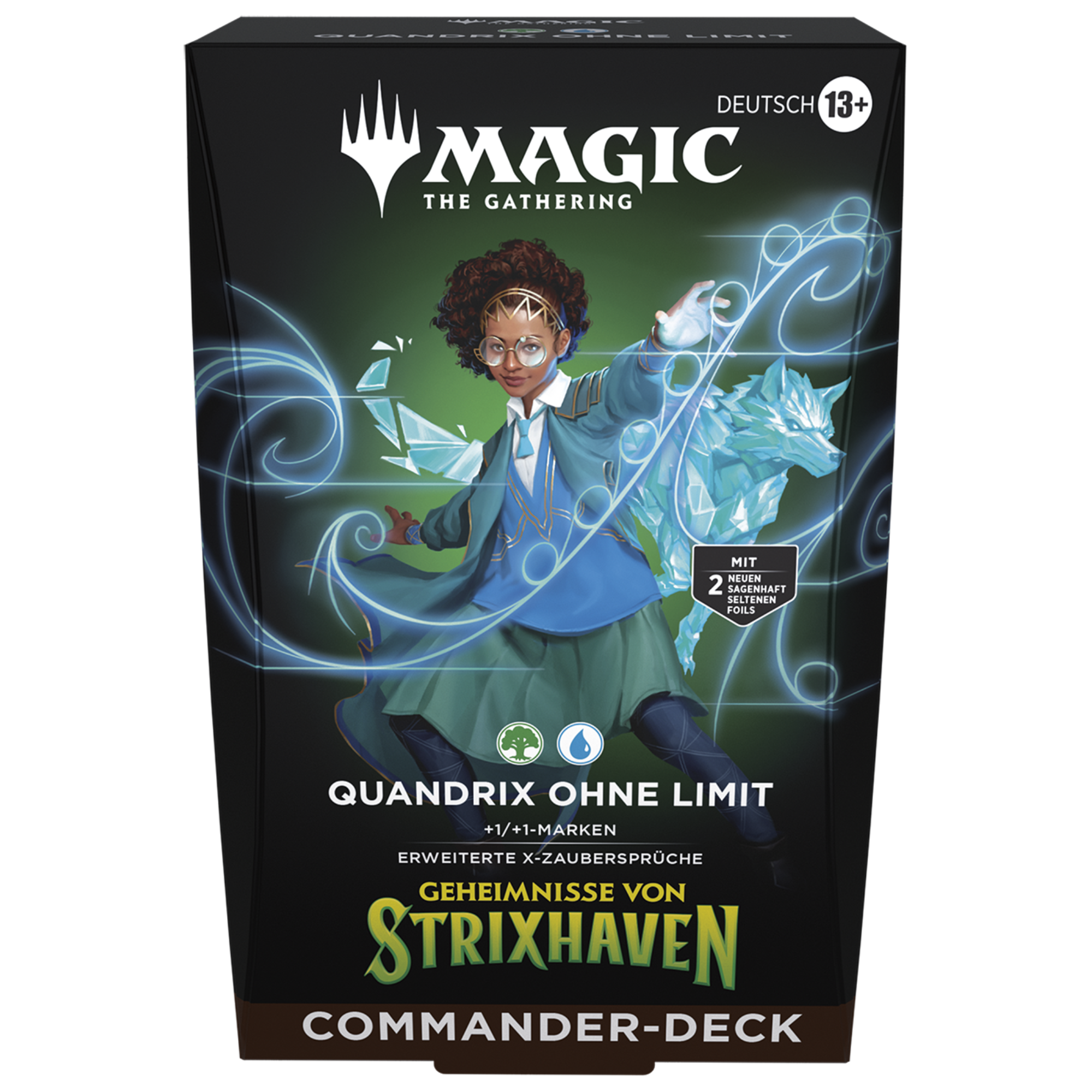 Magic: The Gathering - Geheimnisse von Strixhaven Commander Deck Quandrix Ohne Limit - DE