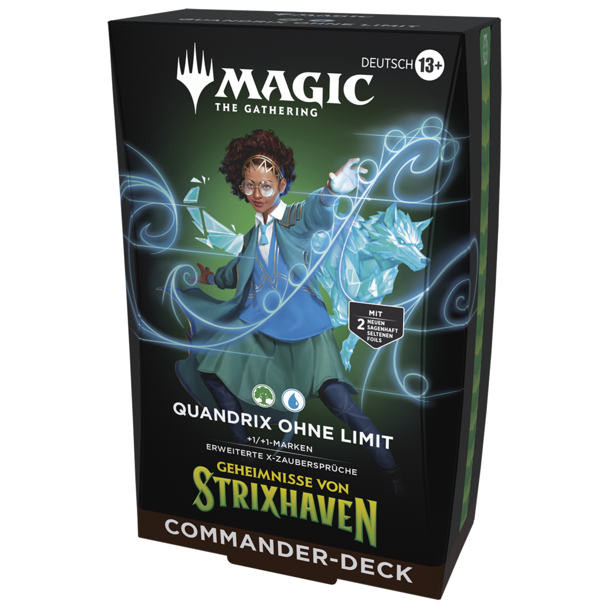 Magic: The Gathering - Geheimnisse von Strixhaven Commander Deck Quandrix Ohne Limit - DE