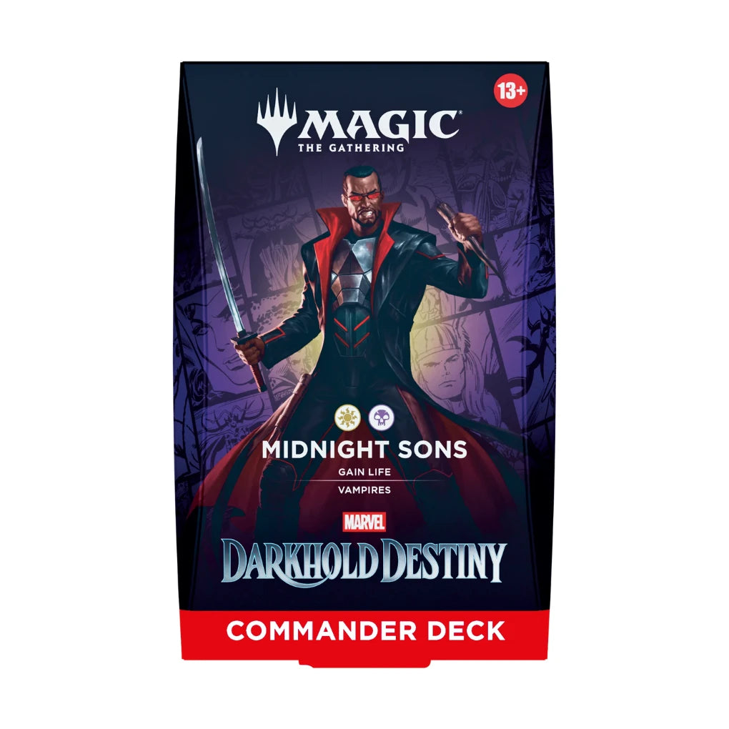 Magic: The Gathering - Marvel: Darkhold Destiny Commander Deck Midnight Sons - EN