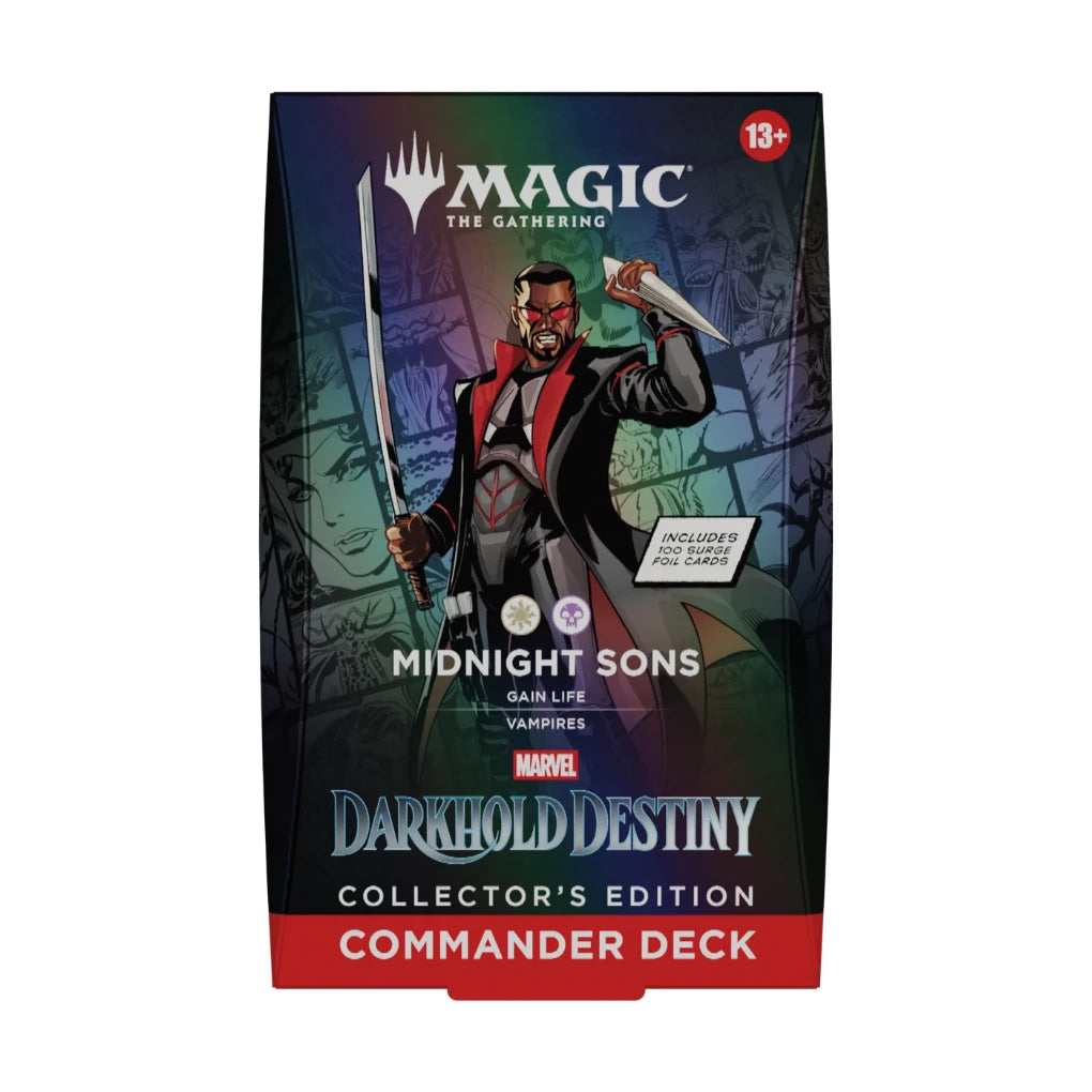 Magic: The Gathering - Marvel: Darkhold Destiny Collector's Edition Commander Deck Midnight Sons - EN