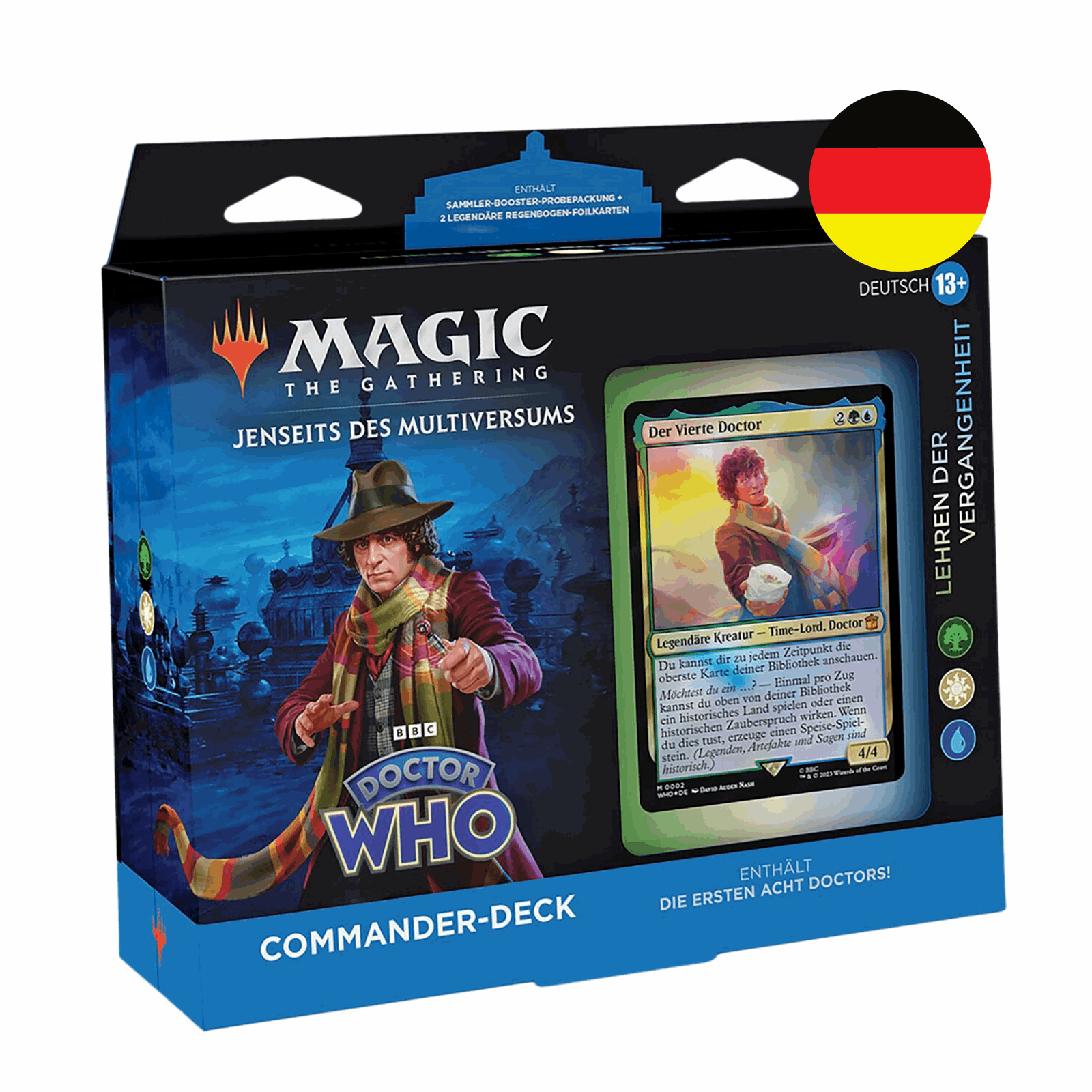 Magic: The Gathering - Jenseits des Universums: Doctor Who Lehren der Vergangenheit Commander Deck - DE - cardcosmos