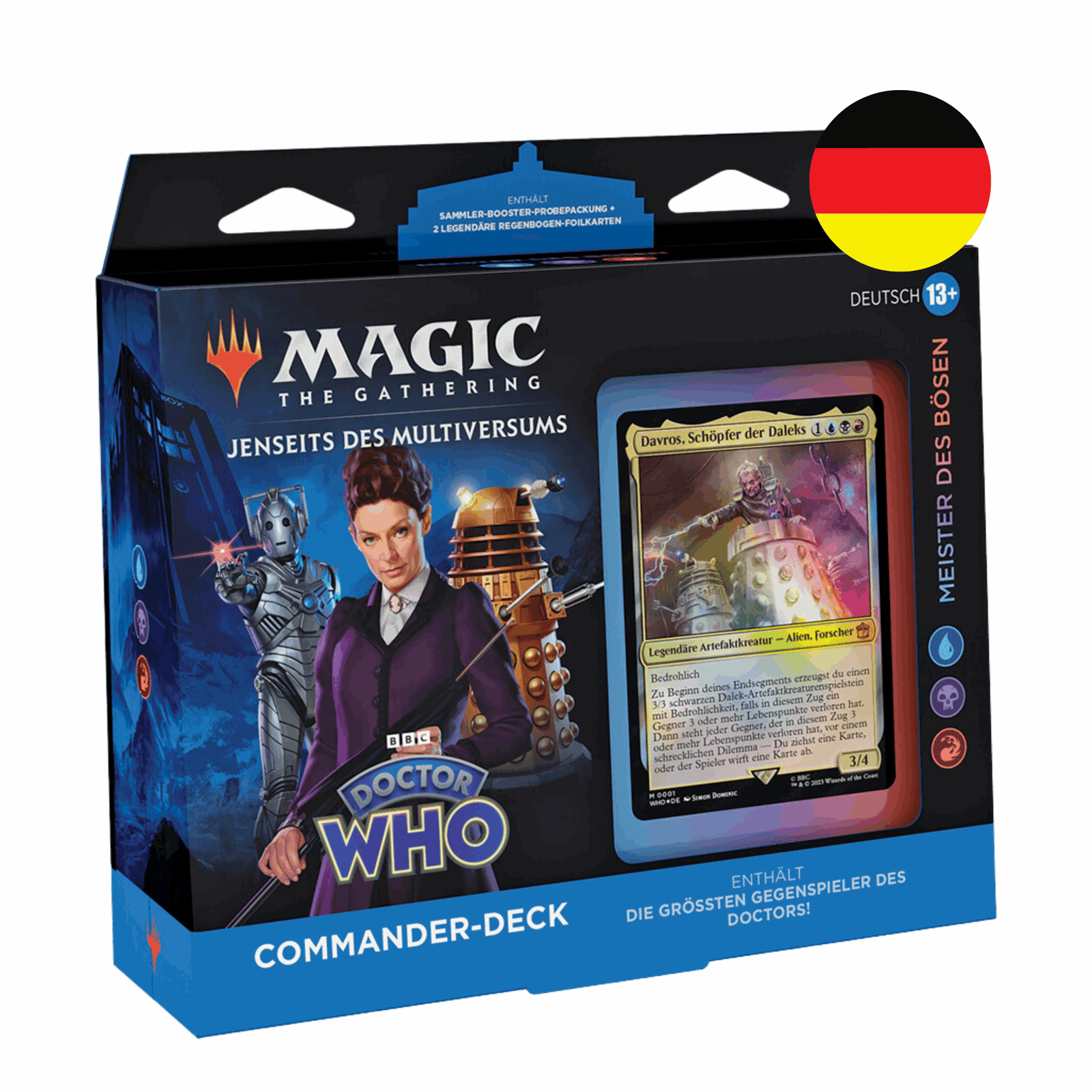 Magic: The Gathering - Jenseits des Universums: Doctor Who Meister des Bösen Commander Deck - DE - cardcosmos