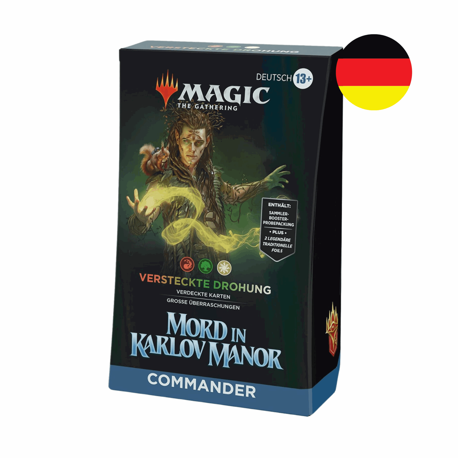 Magic: The Gathering - Mord in Karlov Manor Versteckte Drohung Commander Deck - DE - cardcosmos