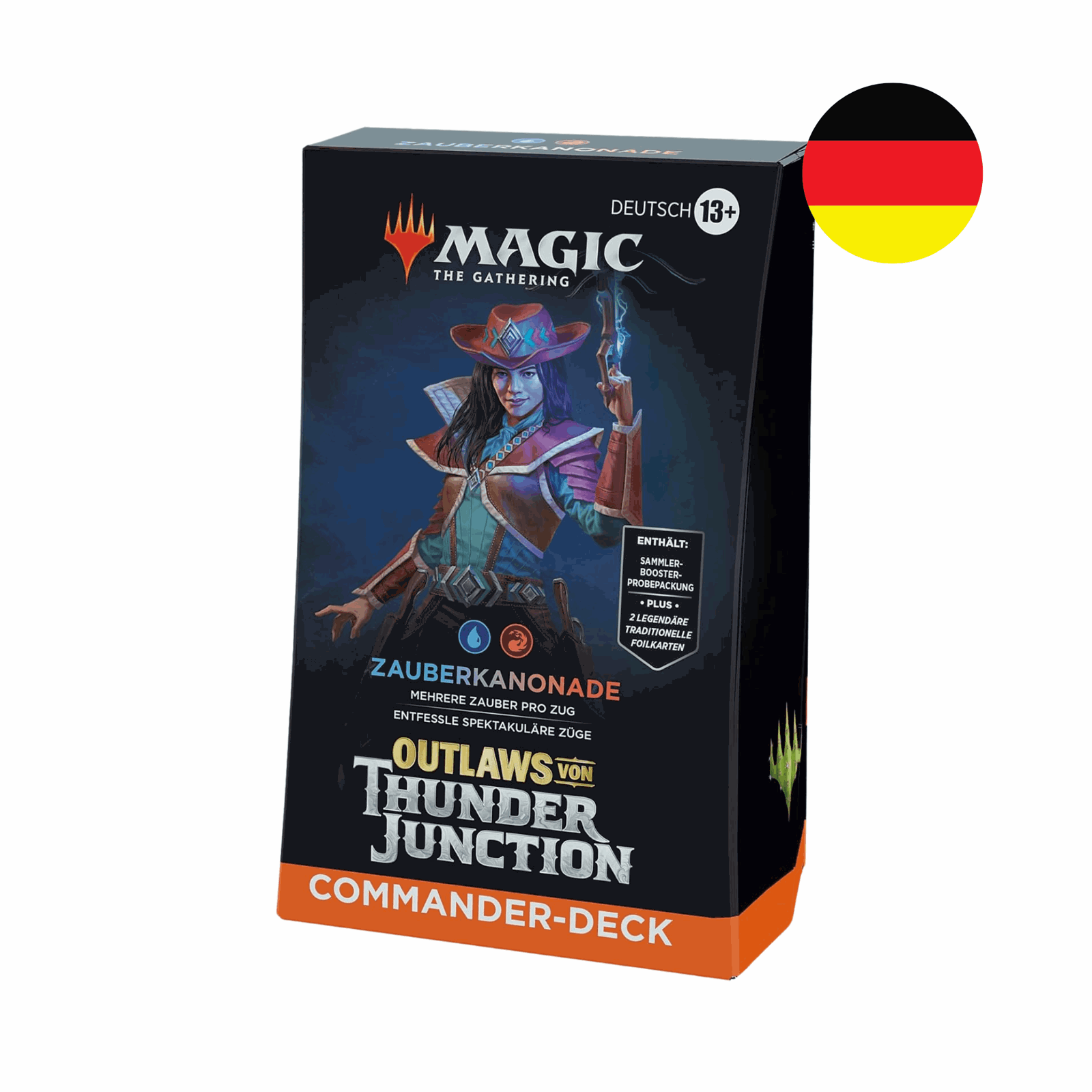 Magic: The Gathering - Outlaws of Thunder Junction - Zauberkanonade Commander Deck - DE - cardcosmos