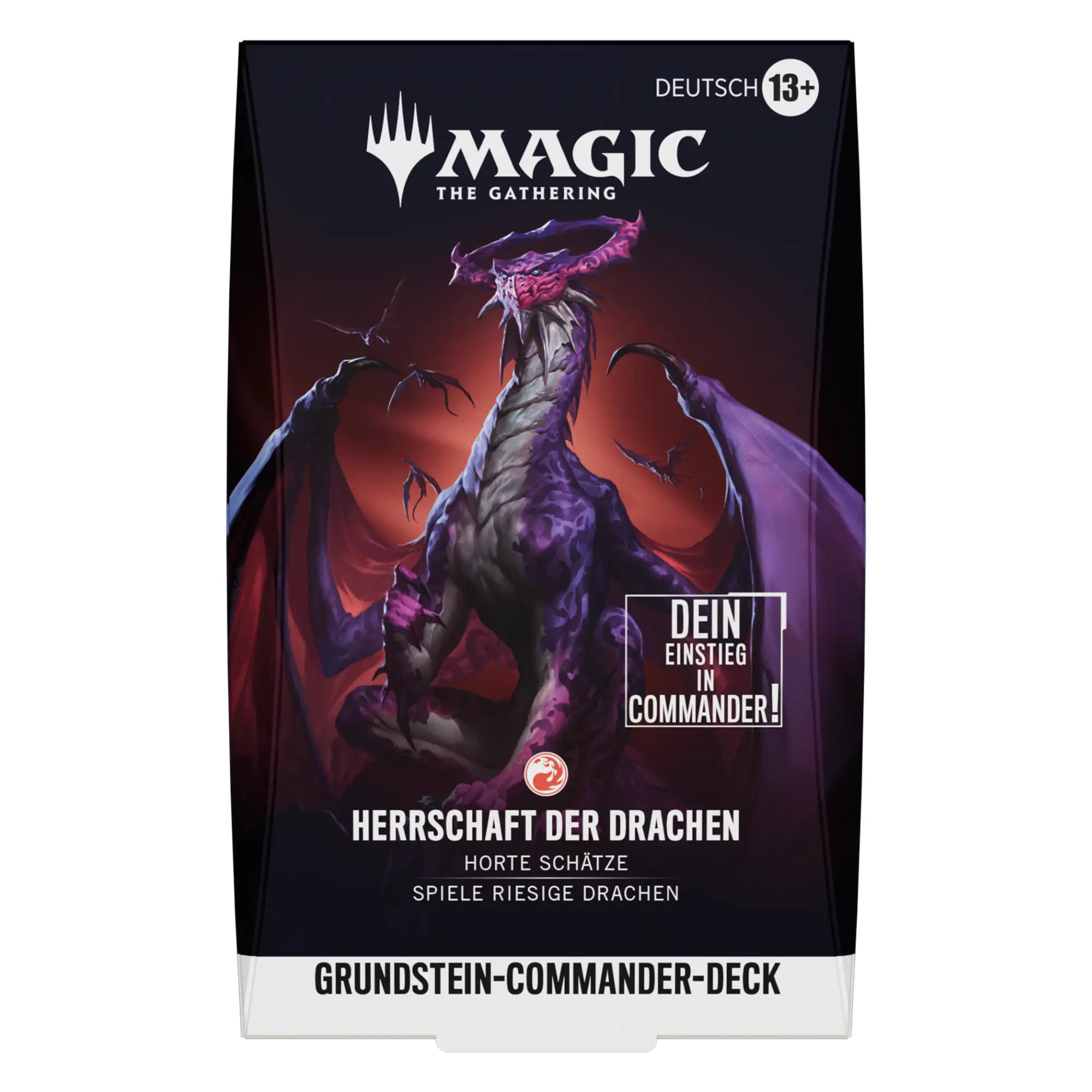Magic: The Gathering - Grundstein Commander Deck Herrschaft der Drachen - DE