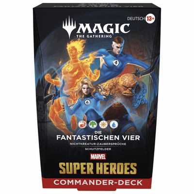 Magic: The Gathering - Marvel Super Heroes Commander Deck Die fantastischen Vier - DE