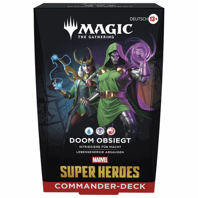 Magic: The Gathering - Marvel Super Heroes Commander Deck Doom obsiegt - DE