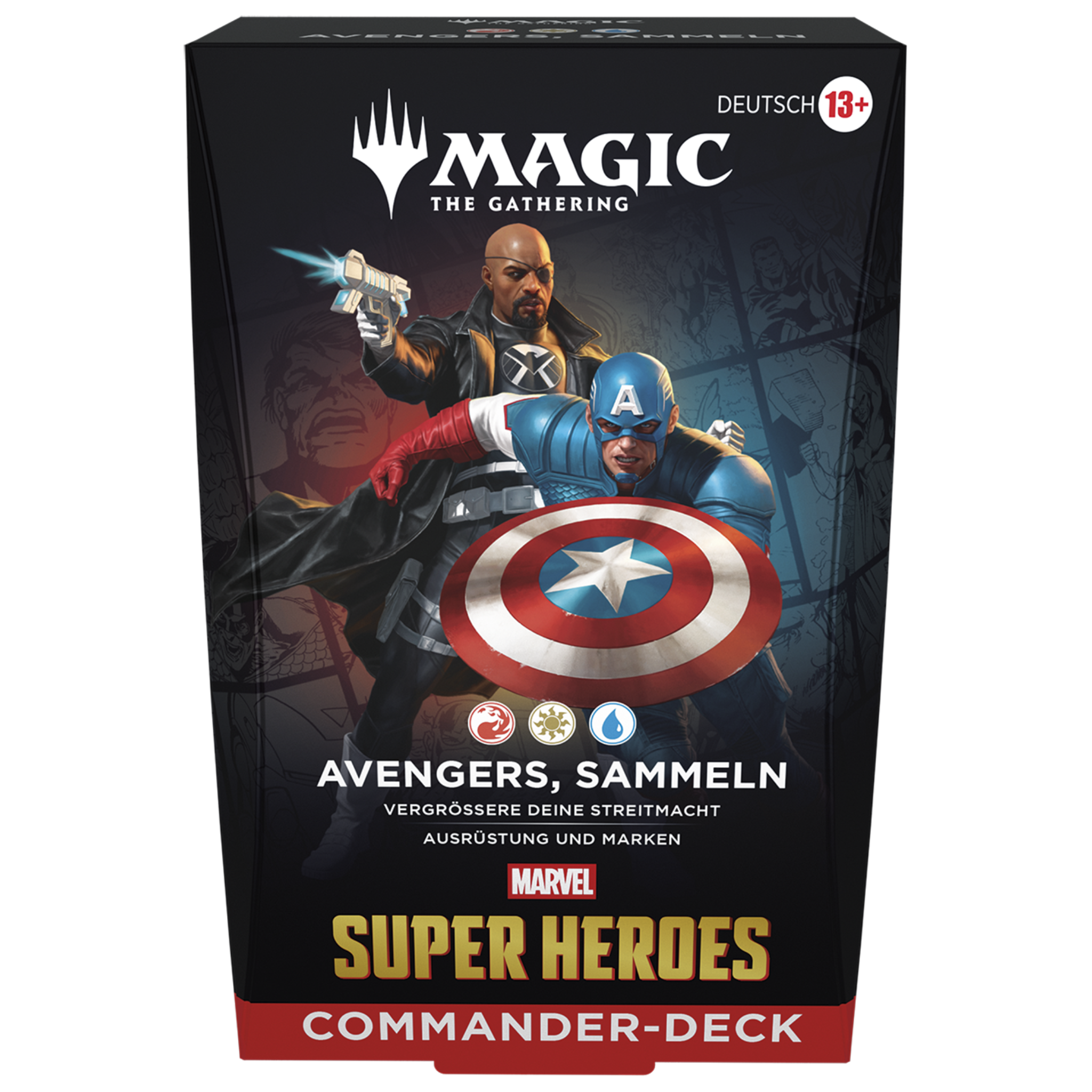 Magic: The Gathering - Marvel Super Heroes Commander Deck Avengers, sammeln - DE