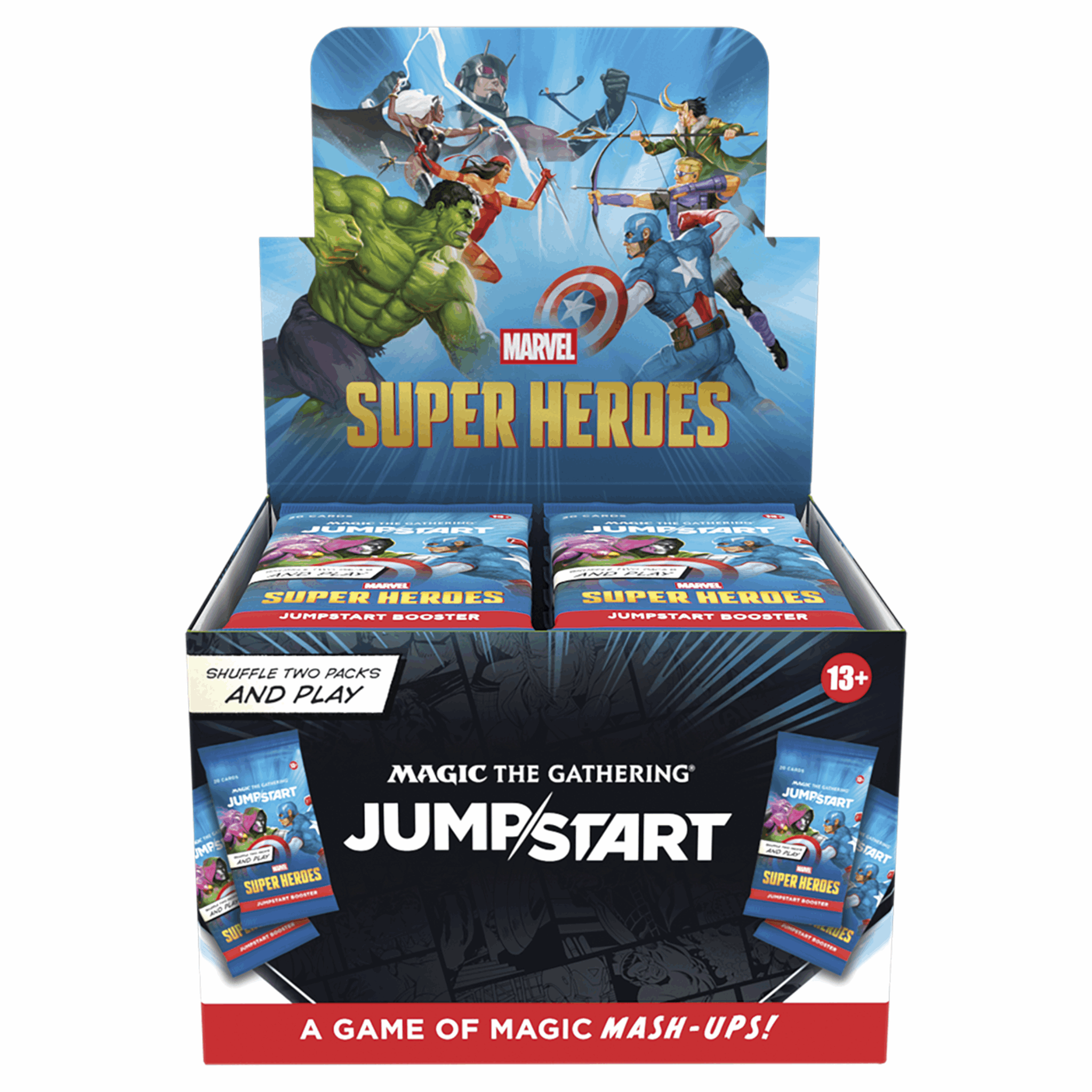 Magic: The Gathering - Marvel Super Heroes Jumpstart Booster Display - EN
