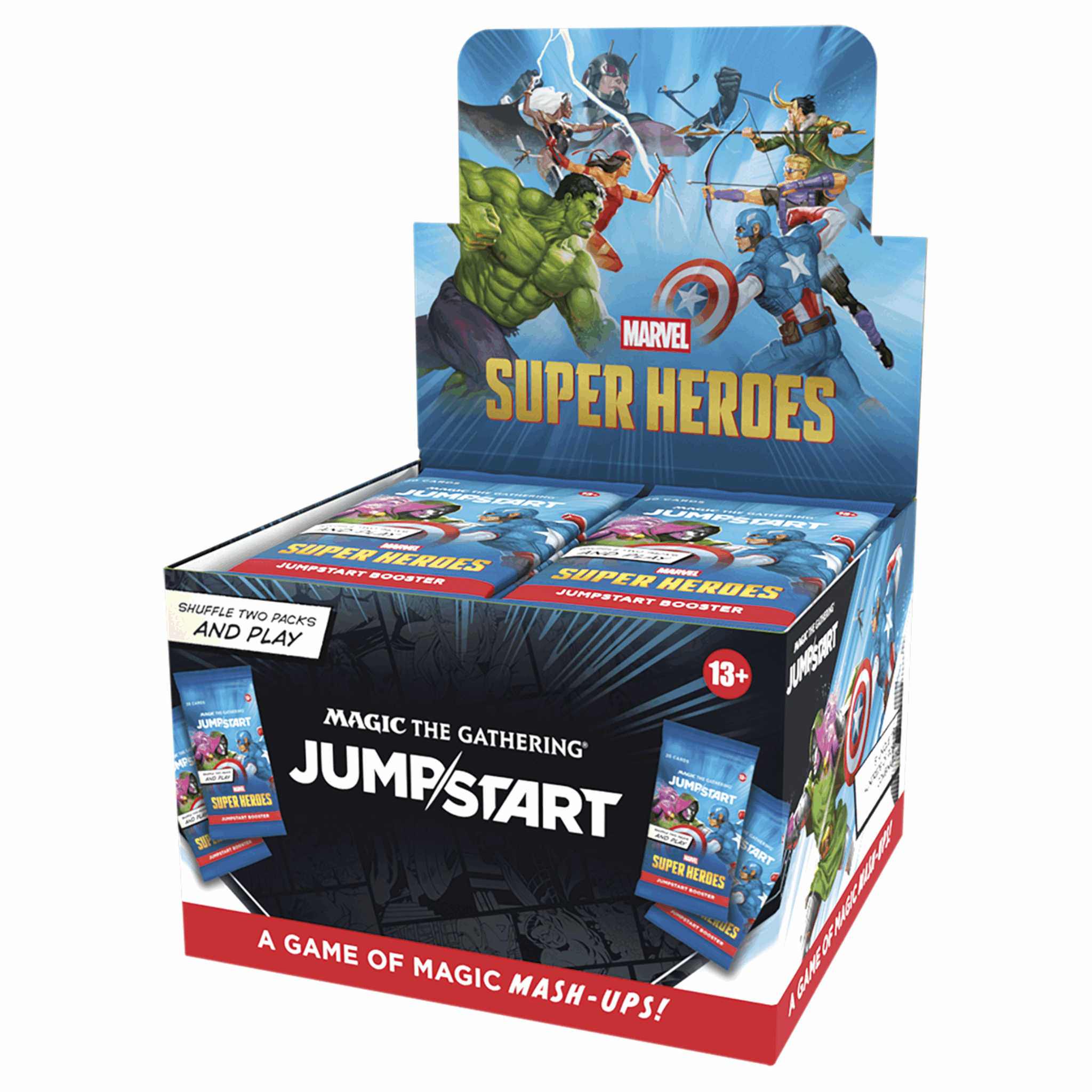 Magic: The Gathering - Marvel Super Heroes Jumpstart Booster Display - EN