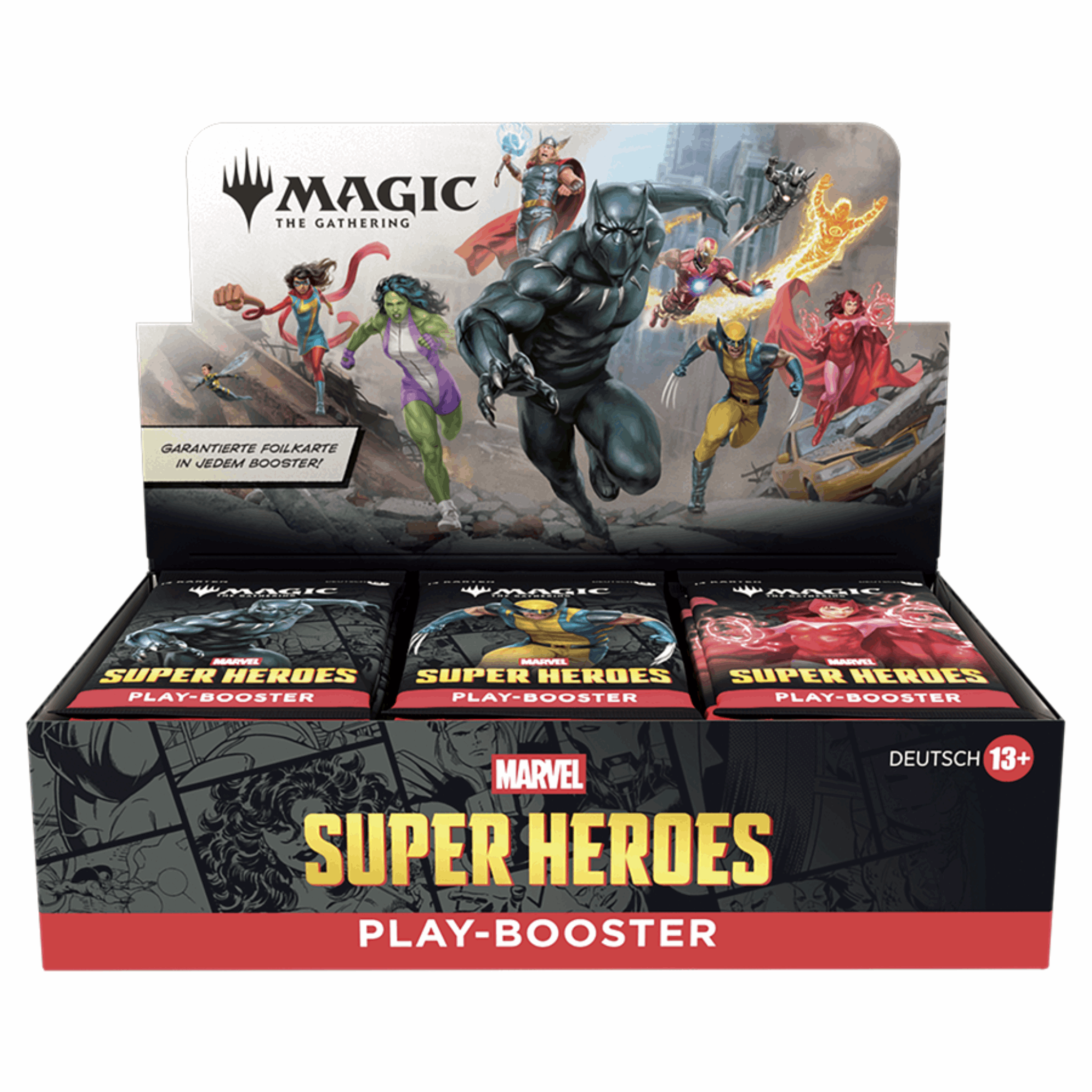 Magic: The Gathering - Marvel Super Heroes Play Booster Box - DE