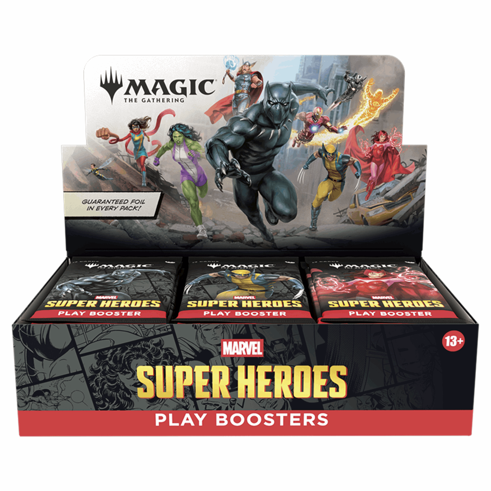 Magic: The Gathering - Marvel Super Heroes Play Booster Box - EN