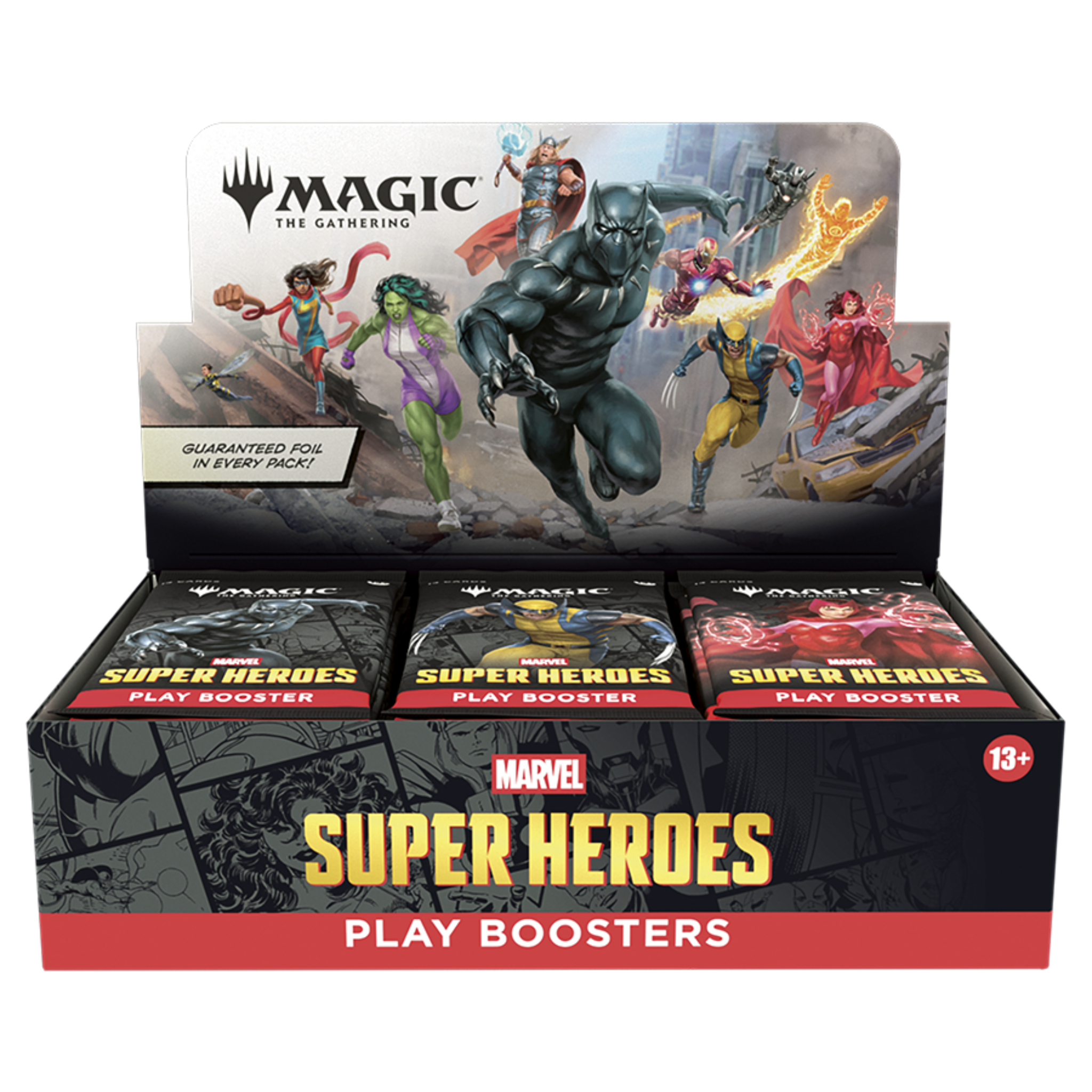 Magic: The Gathering - Marvel Super Heroes Play Booster Box - EN