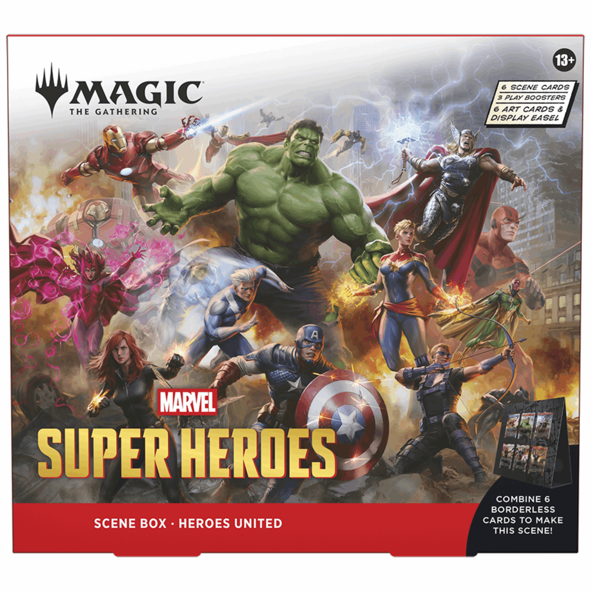 Magic: The Gathering - Marvel Super Heroes Scene Box Heroes United - EN