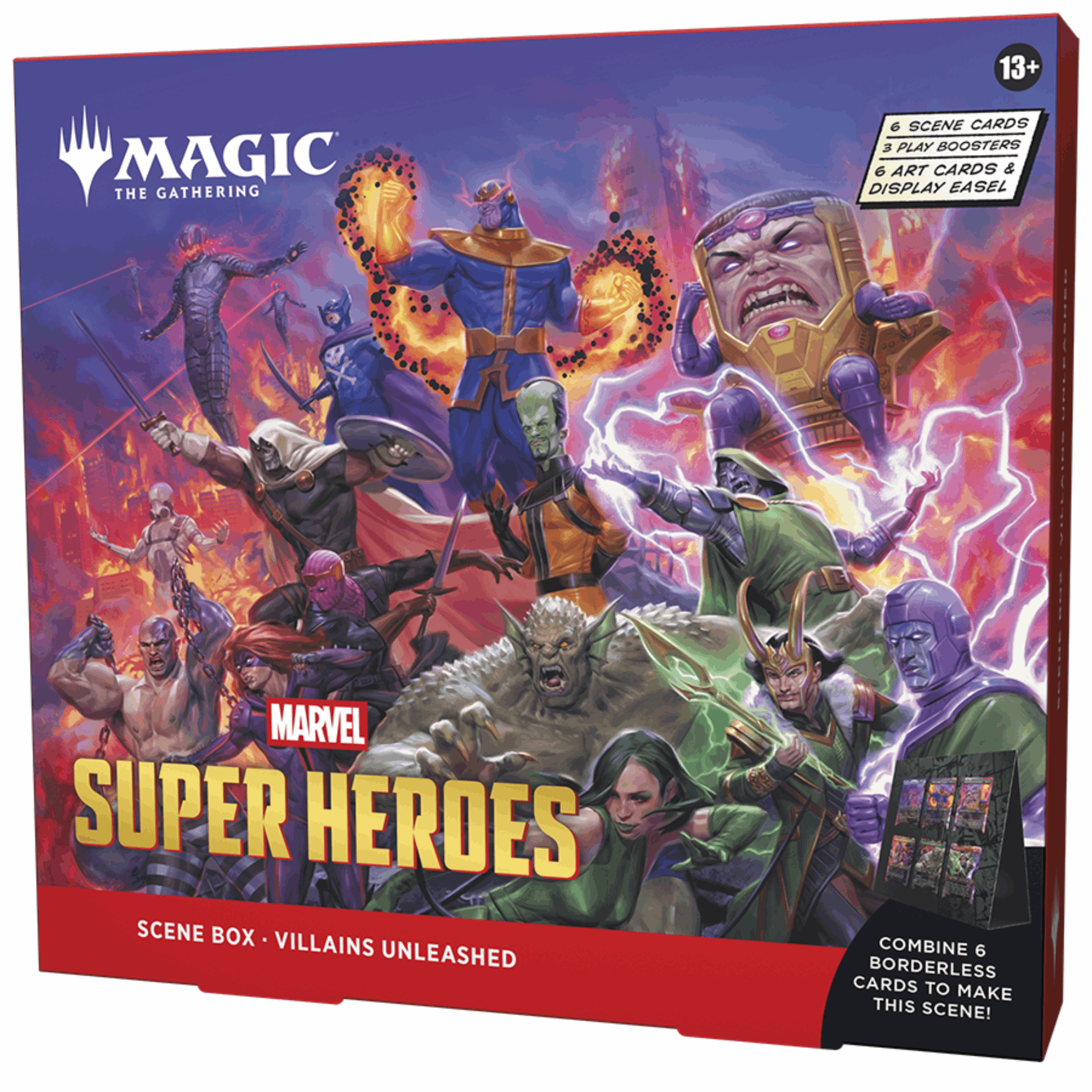 Magic: The Gathering - Marvel Super Heroes Scene Box Villains Unleashed - EN