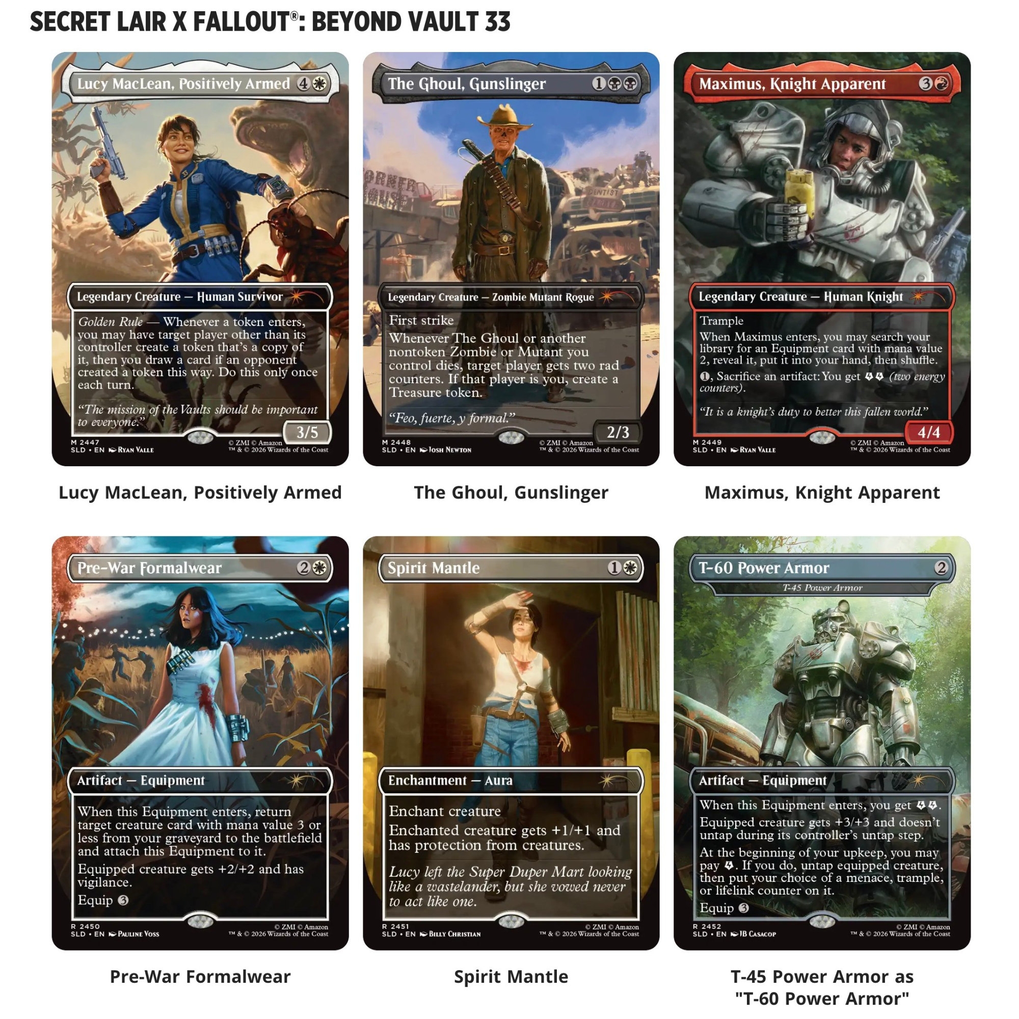 Magic: The Gathering - Secret Lair x Fallout Beyond Vault 33 - EN - Cardcosmos