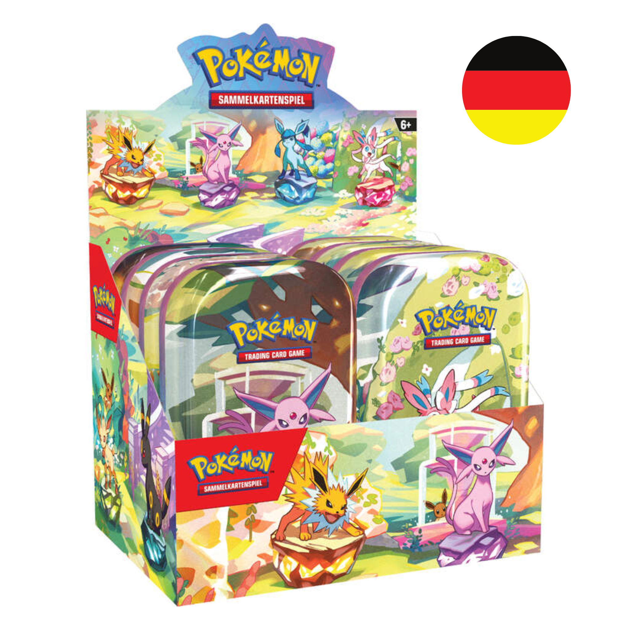 Pokémon - Karmesin & Purpur - Prismatische Entwicklungen Mini-Tin Display - DE