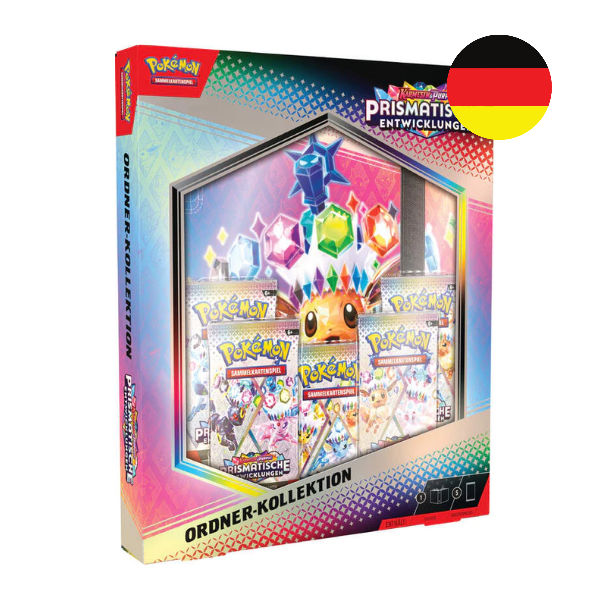 Pokémon - Karmesin & Purpur - Prismatische Entwicklungen Ordner-Kollektion - DE