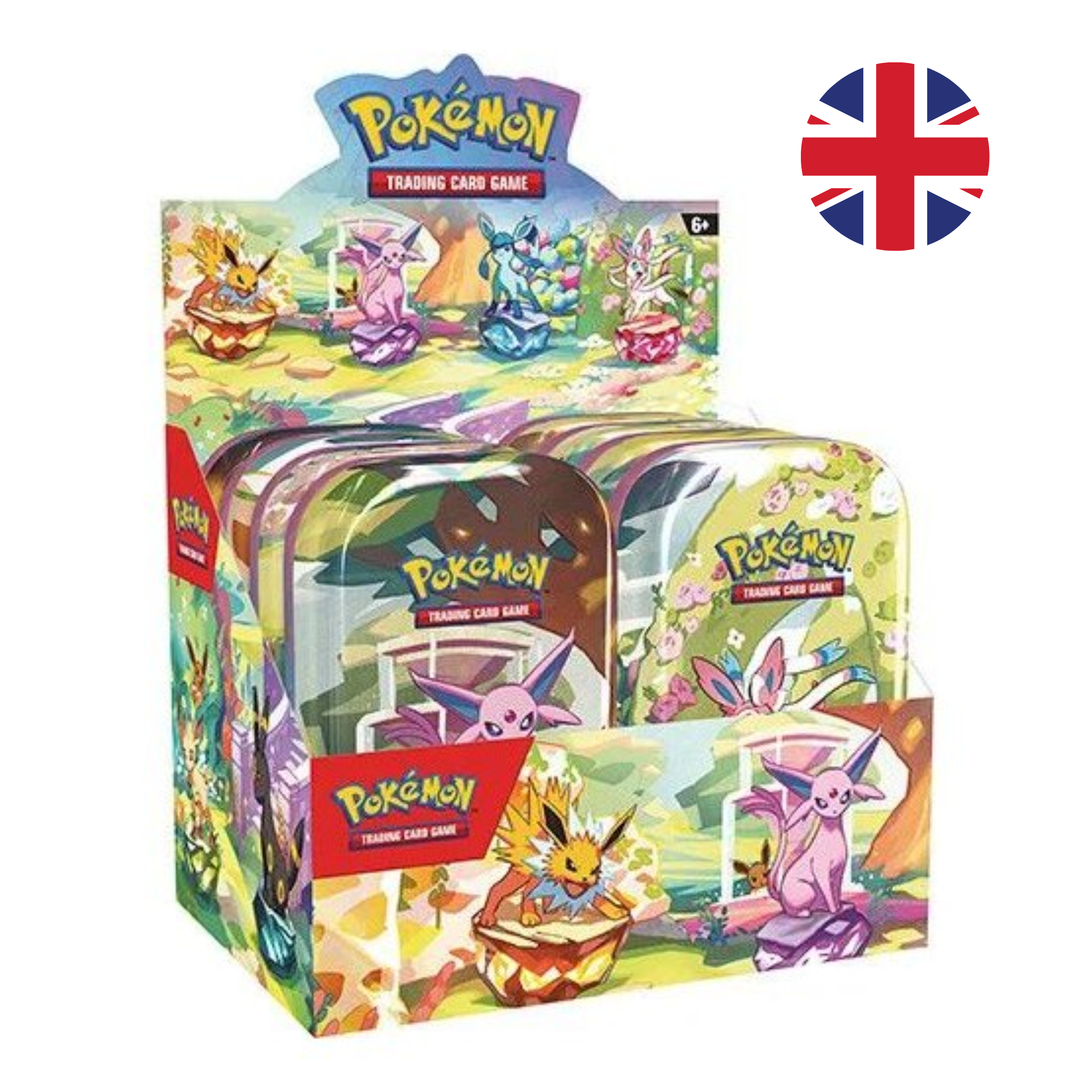 Pokémon - Scarlet & Violet - Prismatic Evolutions Mini-Tin Display - EN