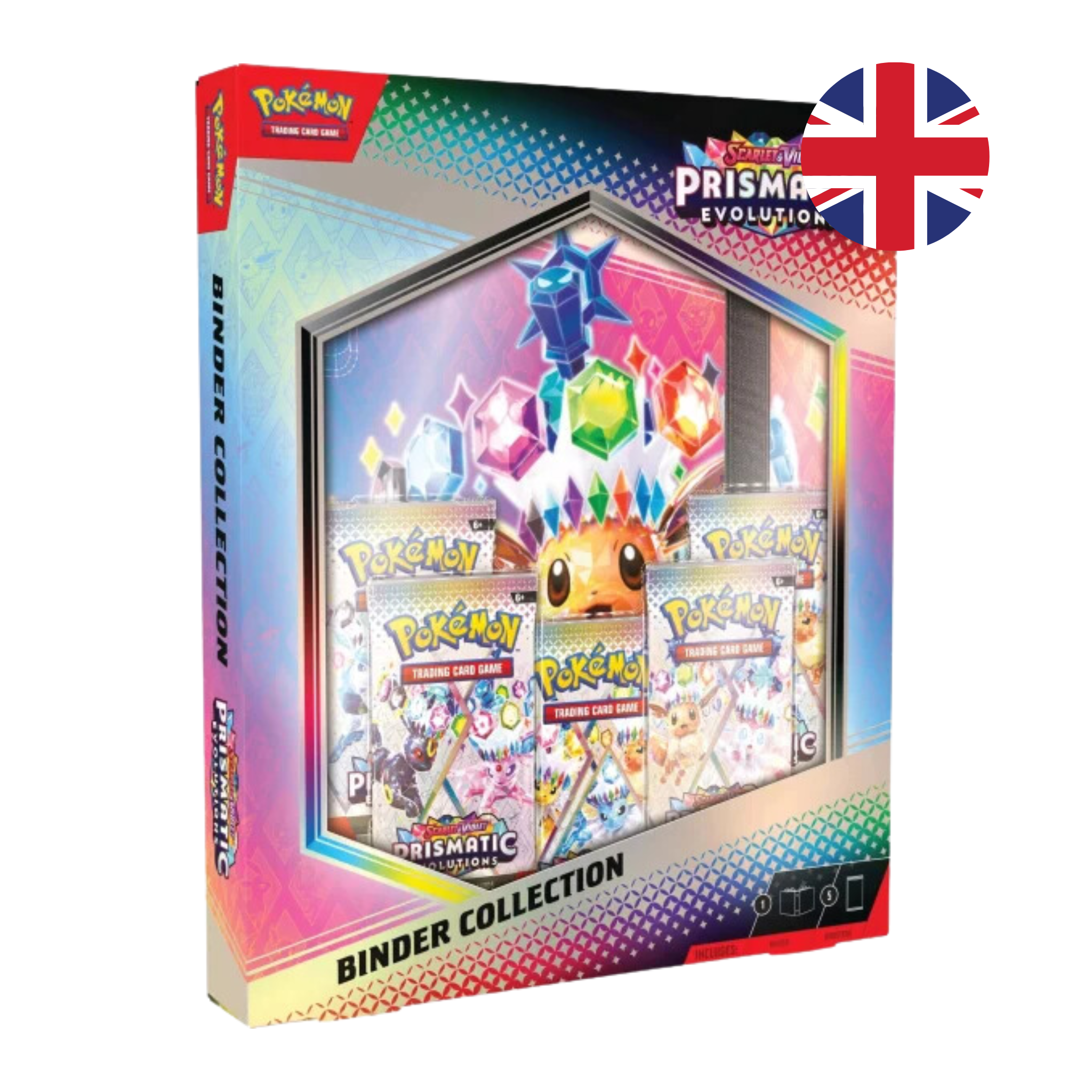 Pokémon - Scarlet & Violet - Prismatic Evolutions Binder Collection - EN