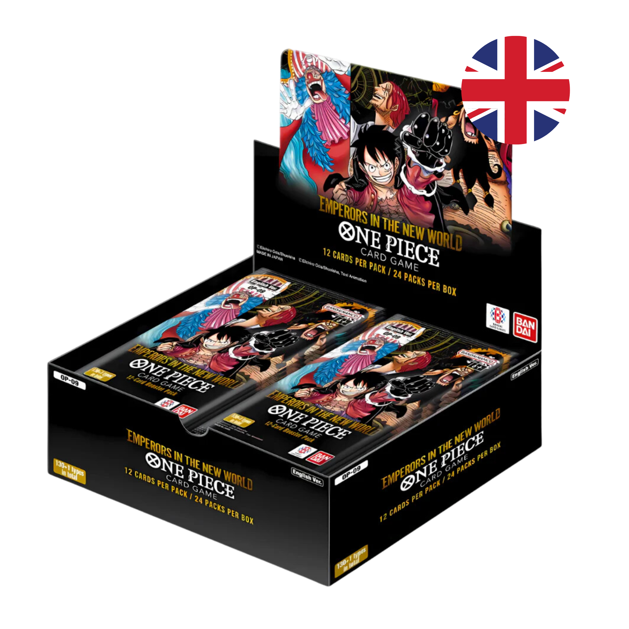 One Piece Card Game - OP09 - Emperors in the new World Booster Box - EN