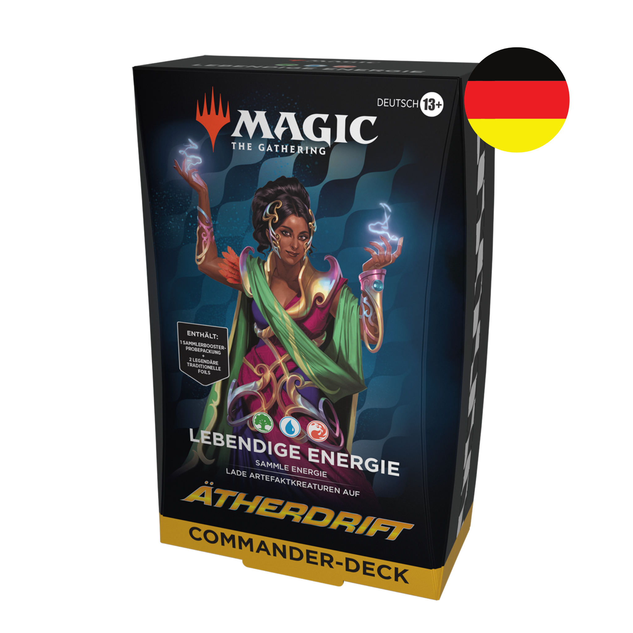 Magic: The Gathering - Ätherdrift - Commander-Deck - Lebendige Energie - DE