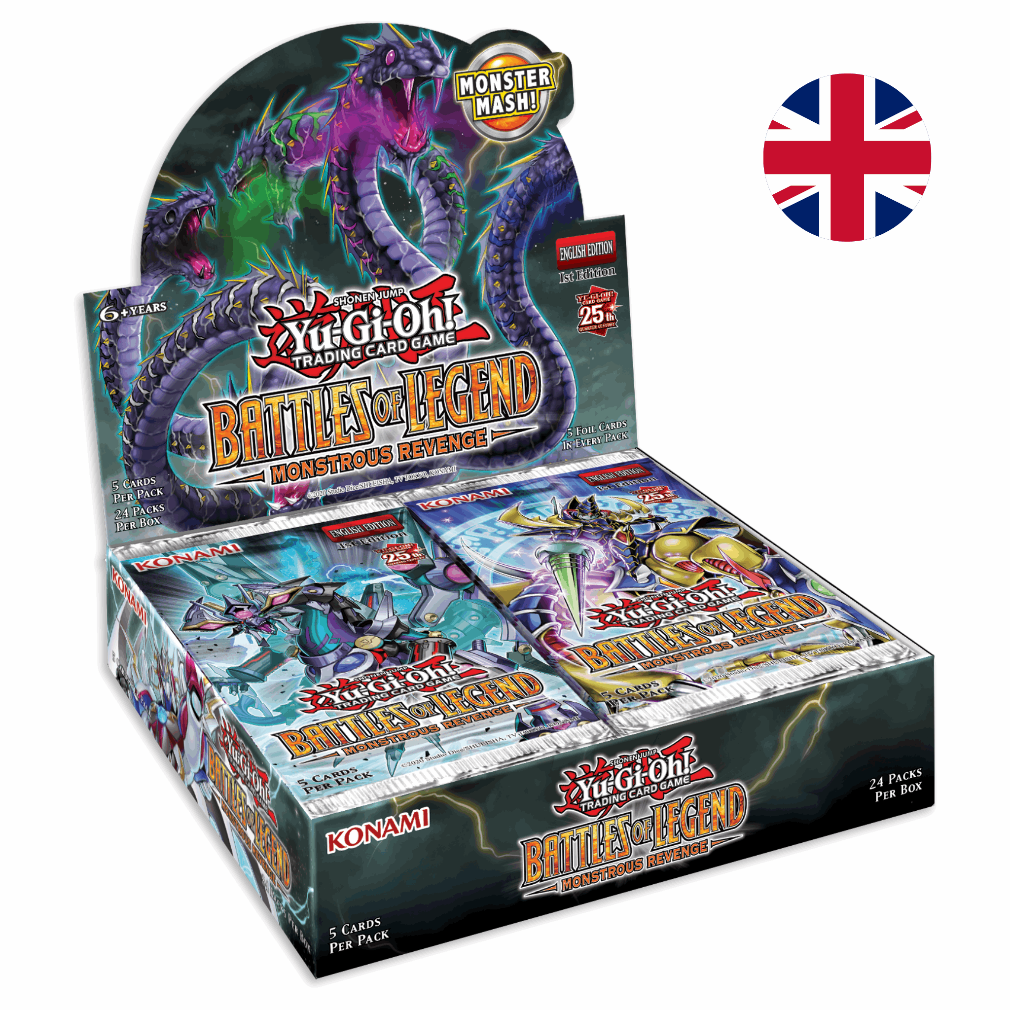 Yu-Gi-Oh! Battles of Legend: Monstrous Revenge Display - EN