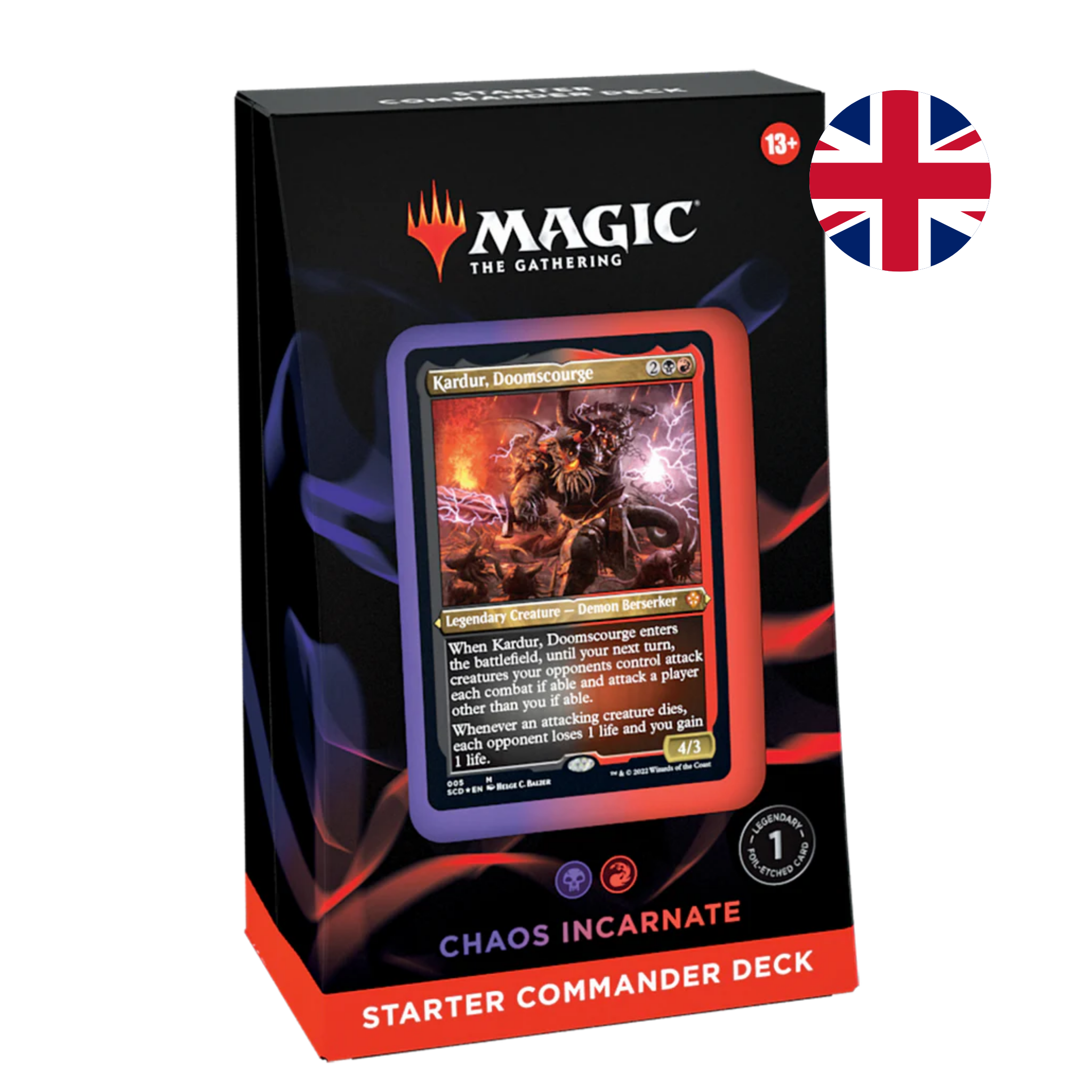 Magic: The Gathering - 2022- Commander-Deck – Chaos Incarnate - EN