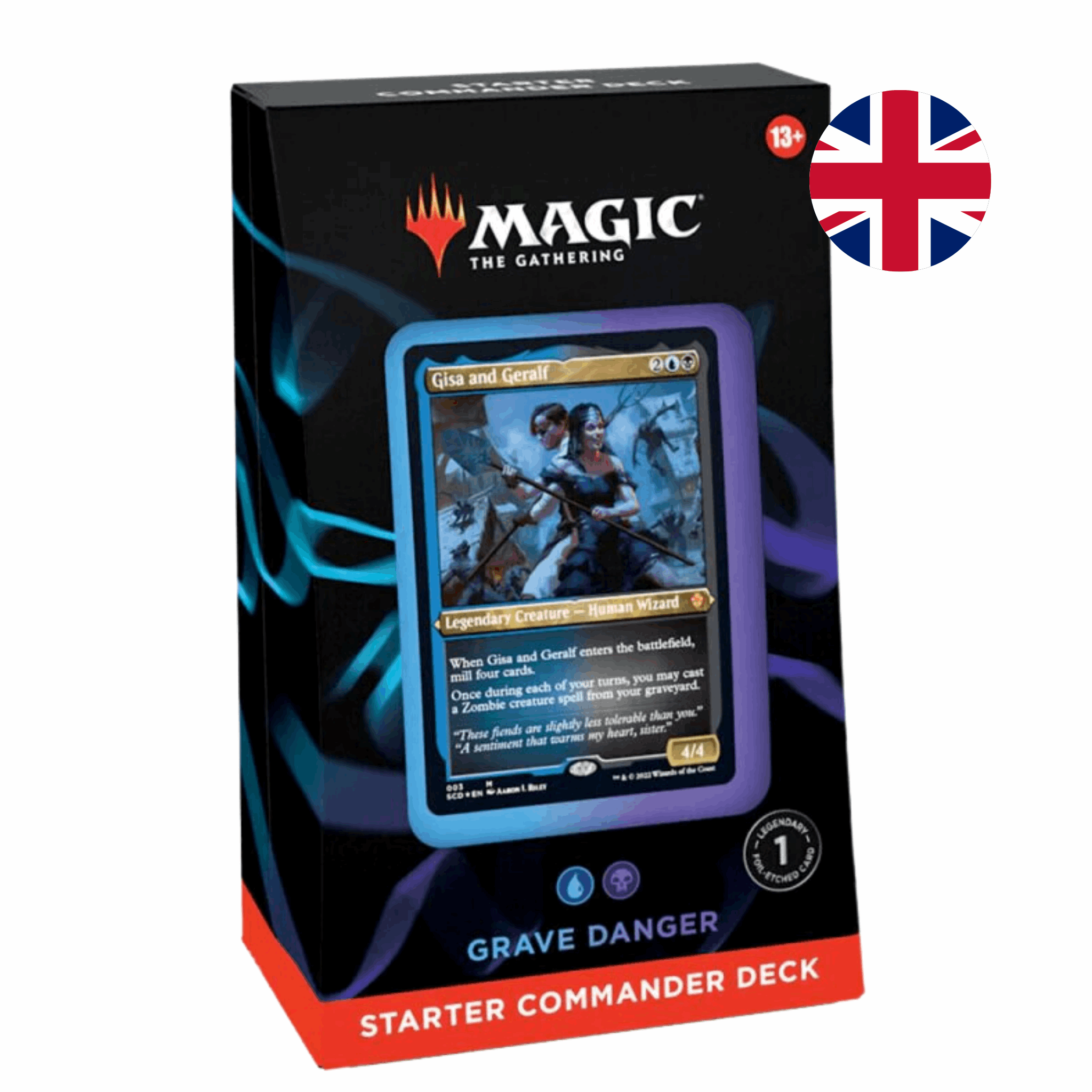 Magic: The Gathering - 2022- Commander-Deck – Grave Danger - EN