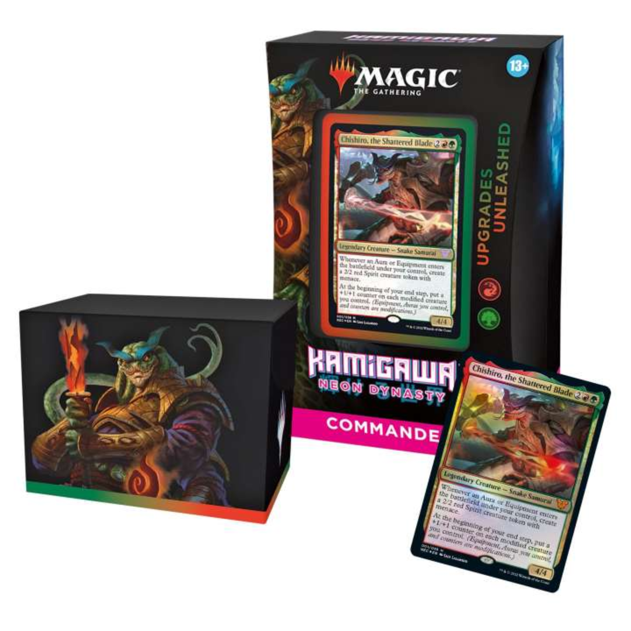 Magic: The Gathering - Kamigawa: Neon Dynasty - Commander-Deck – Upgrades Unleashed - EN