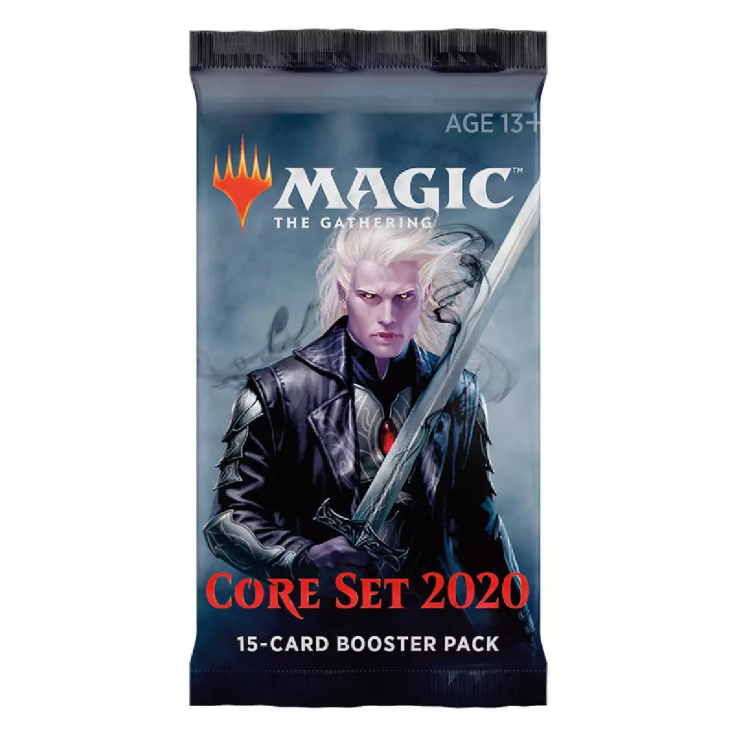 Magic: The Gathering - 2020 Core Set Booster Pack - EN Vorderseite Booster Vampir mit schwert