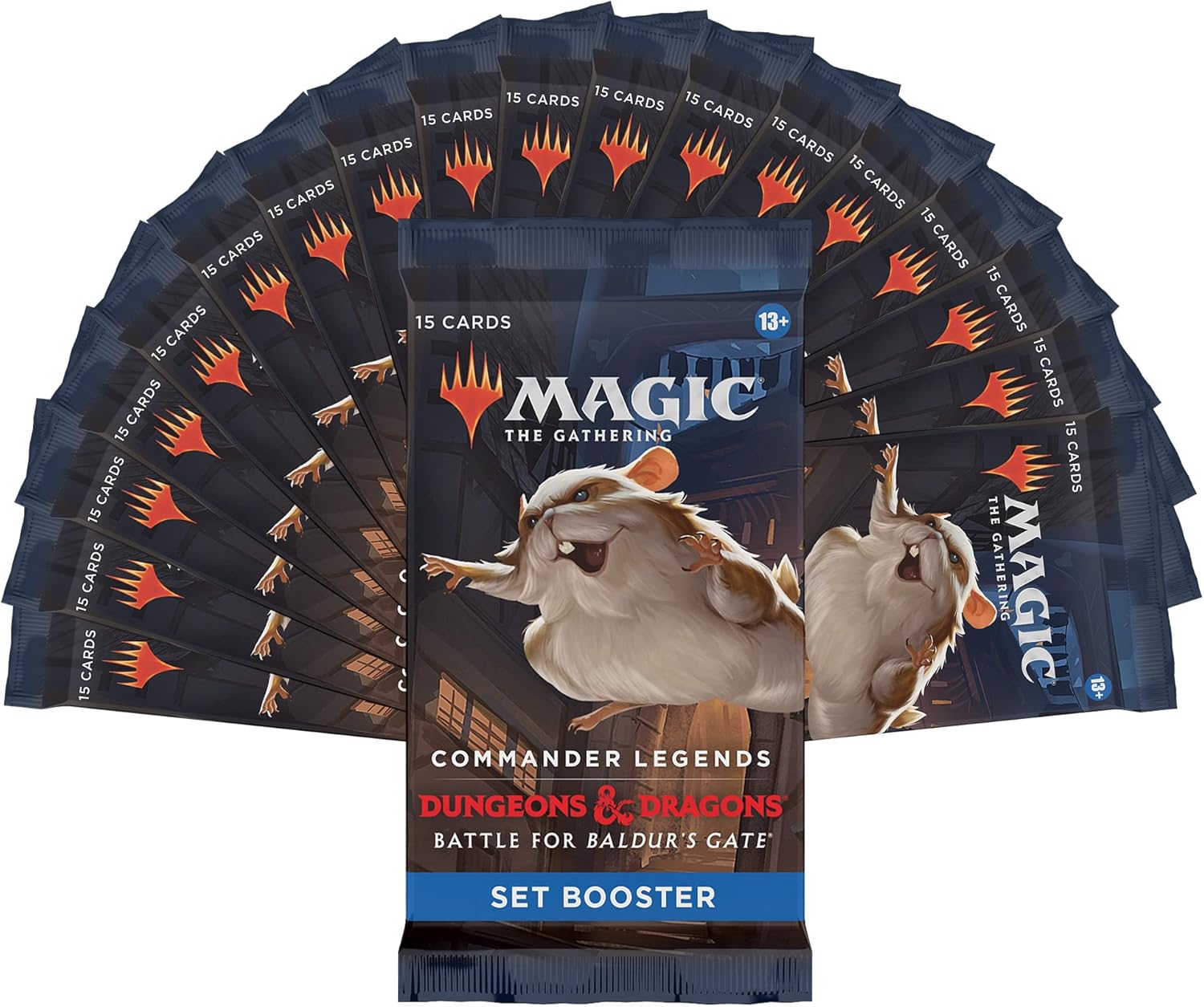 Magic: The Gathering - Commander Legends: Battle for Baldur’s Gate Set Booster Pack - EN 19 Booster packs