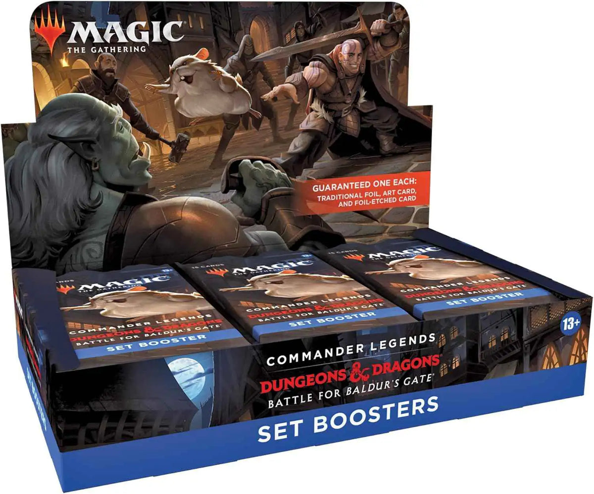 Magic: The Gathering - Commander Legends: Battle for Baldur’s Gate Set Booster Box - EN