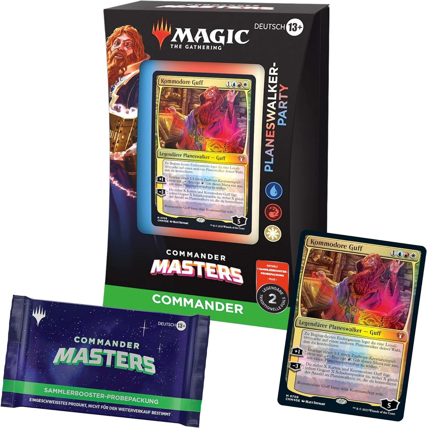 Magic: The Gathering - Commander Masters - Commander-Deck – Planeswalker-Party - DE - cardcosmos