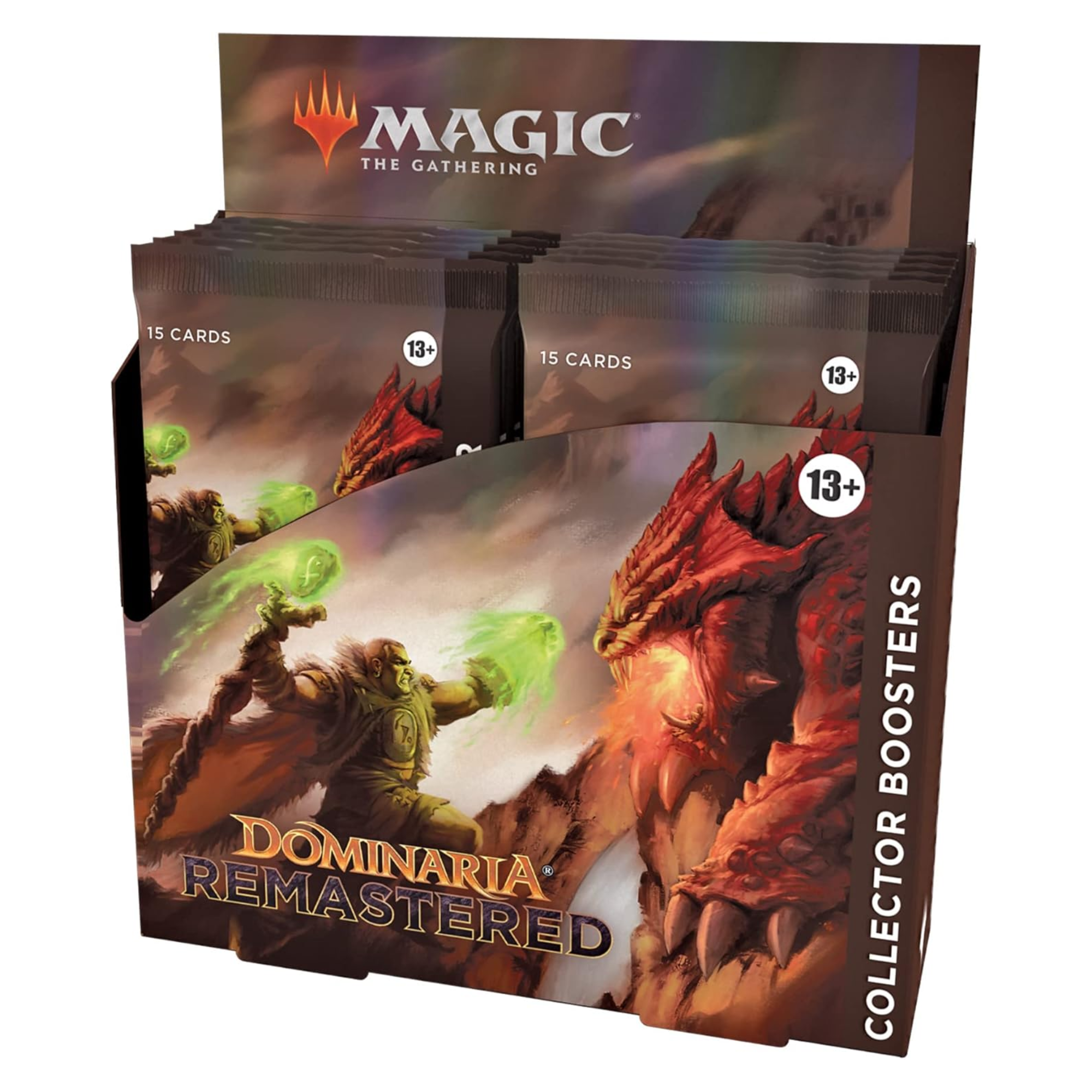 Magic: The Gathering - Dominaria Remastered Collector Booster Box - EN Display Offen