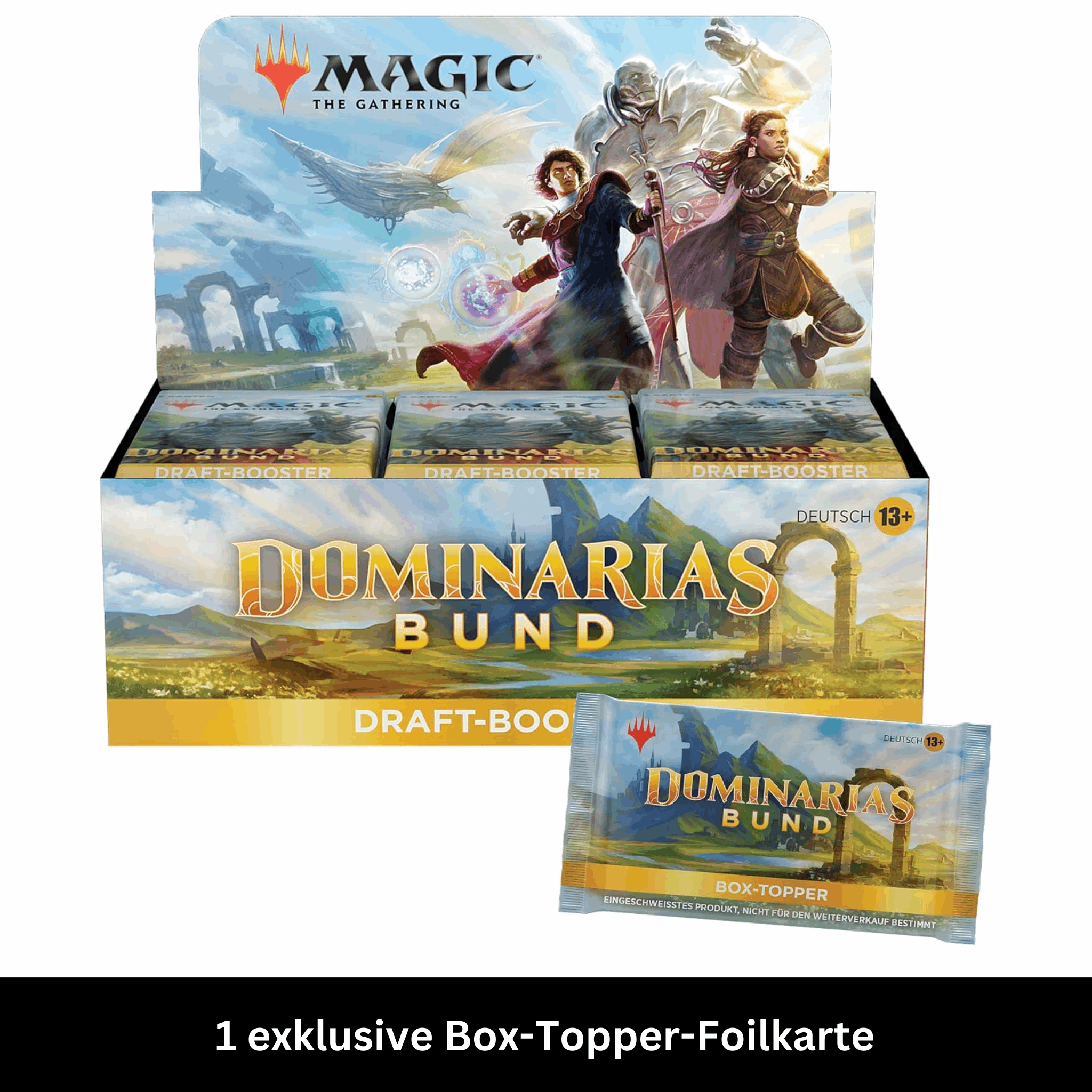 Magic: The Gathering - Dominarias Bund Draft Booster Display - DE offen