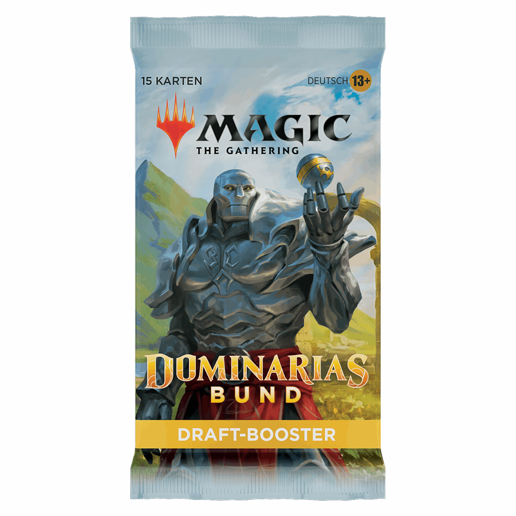 Magic: The Gathering - Dominarias Bund Draft Booster Pack - DE Booster Vorderseite
