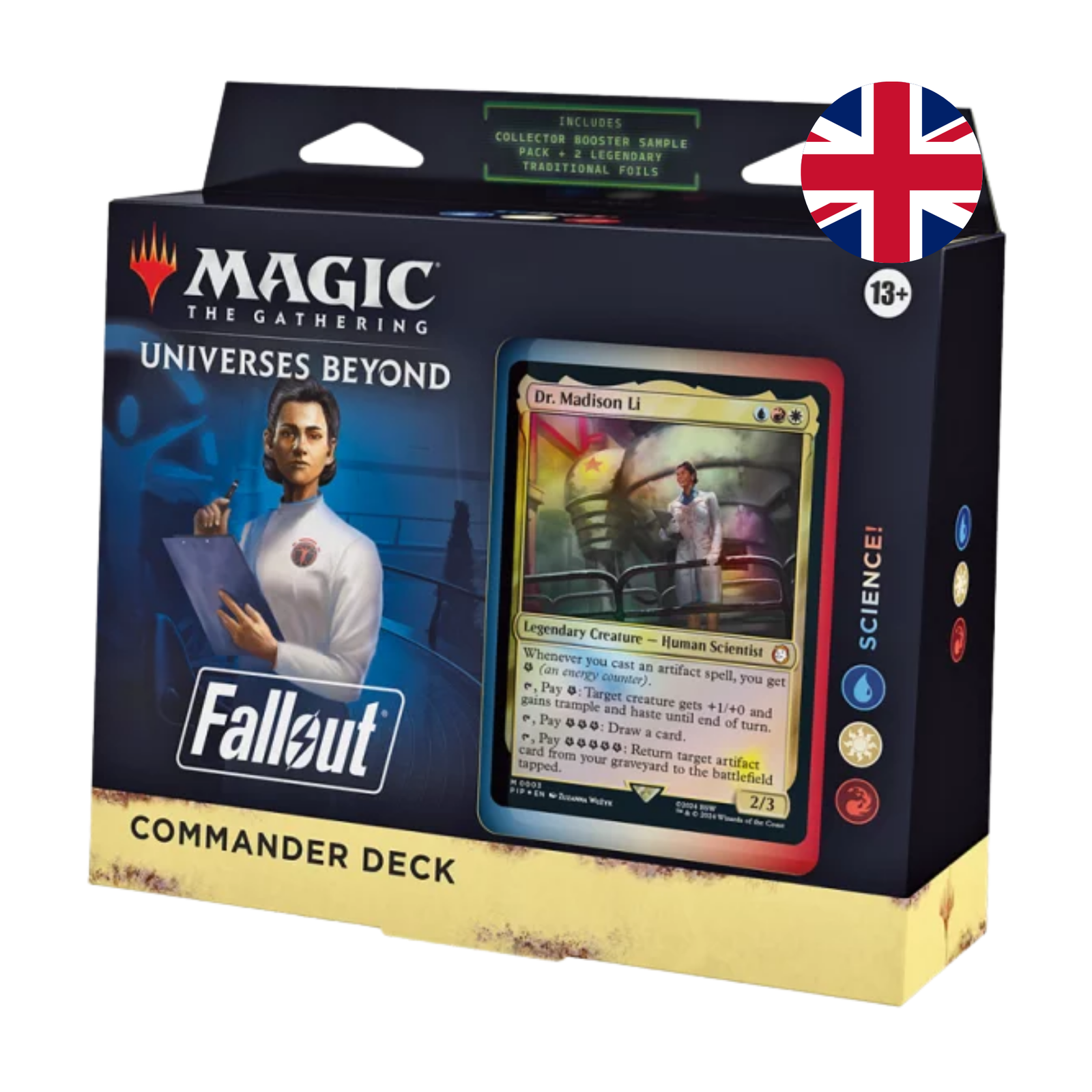 Magic: The Gathering - Fallout Commander Deck - Science - EN - cardcosmos