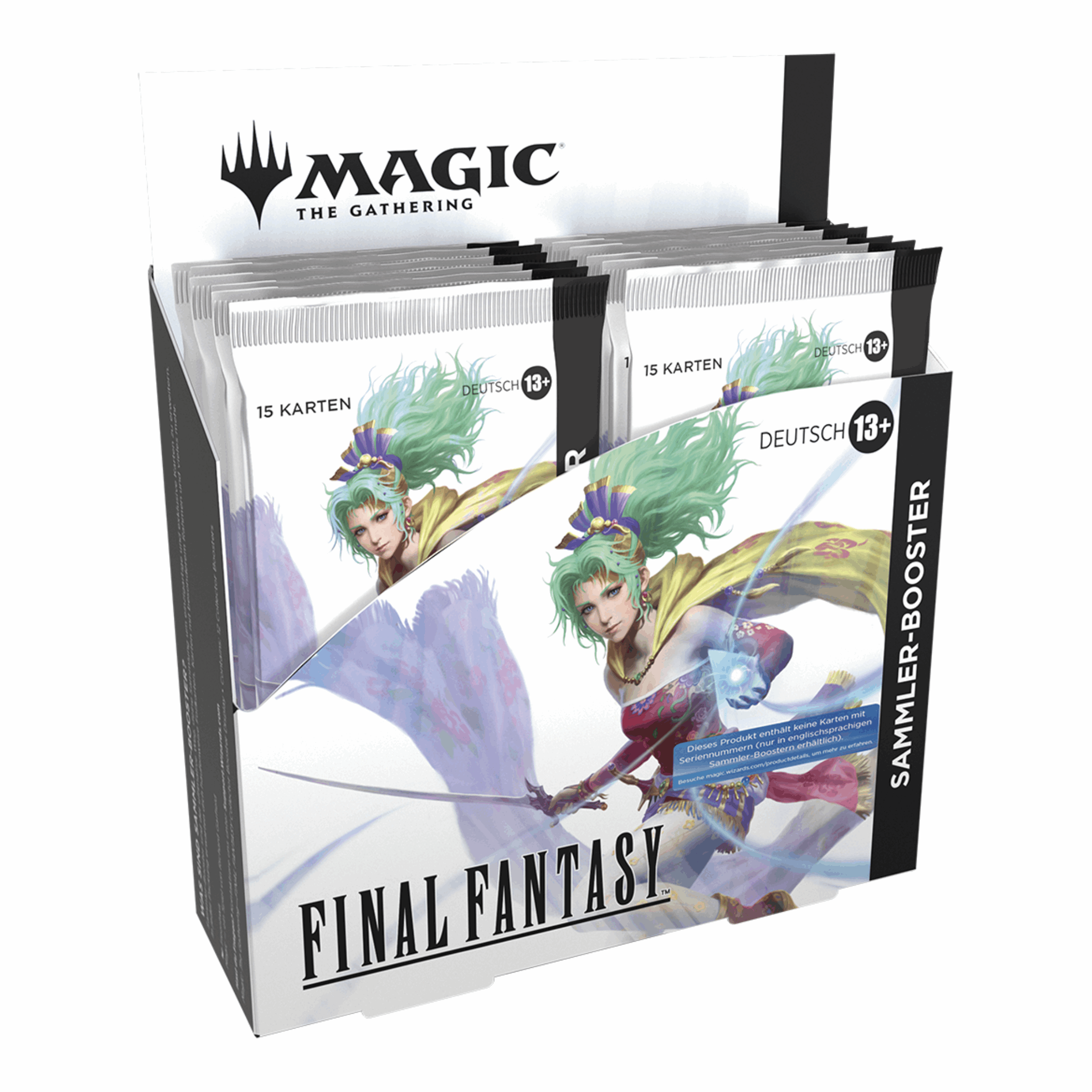 Magic: The Gathering - Final Fantasy Sammler Booster Display - DE Seitlich