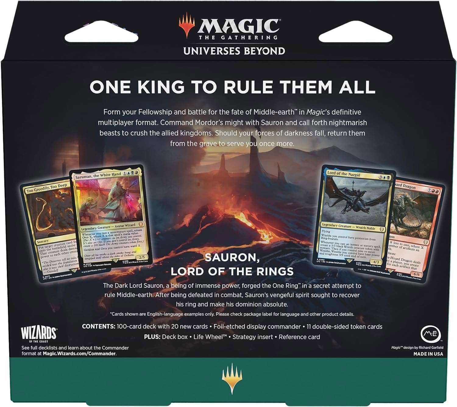 Magic: The Gathering - Hosts of Mordor Commander Deck - EN - cardcosmos