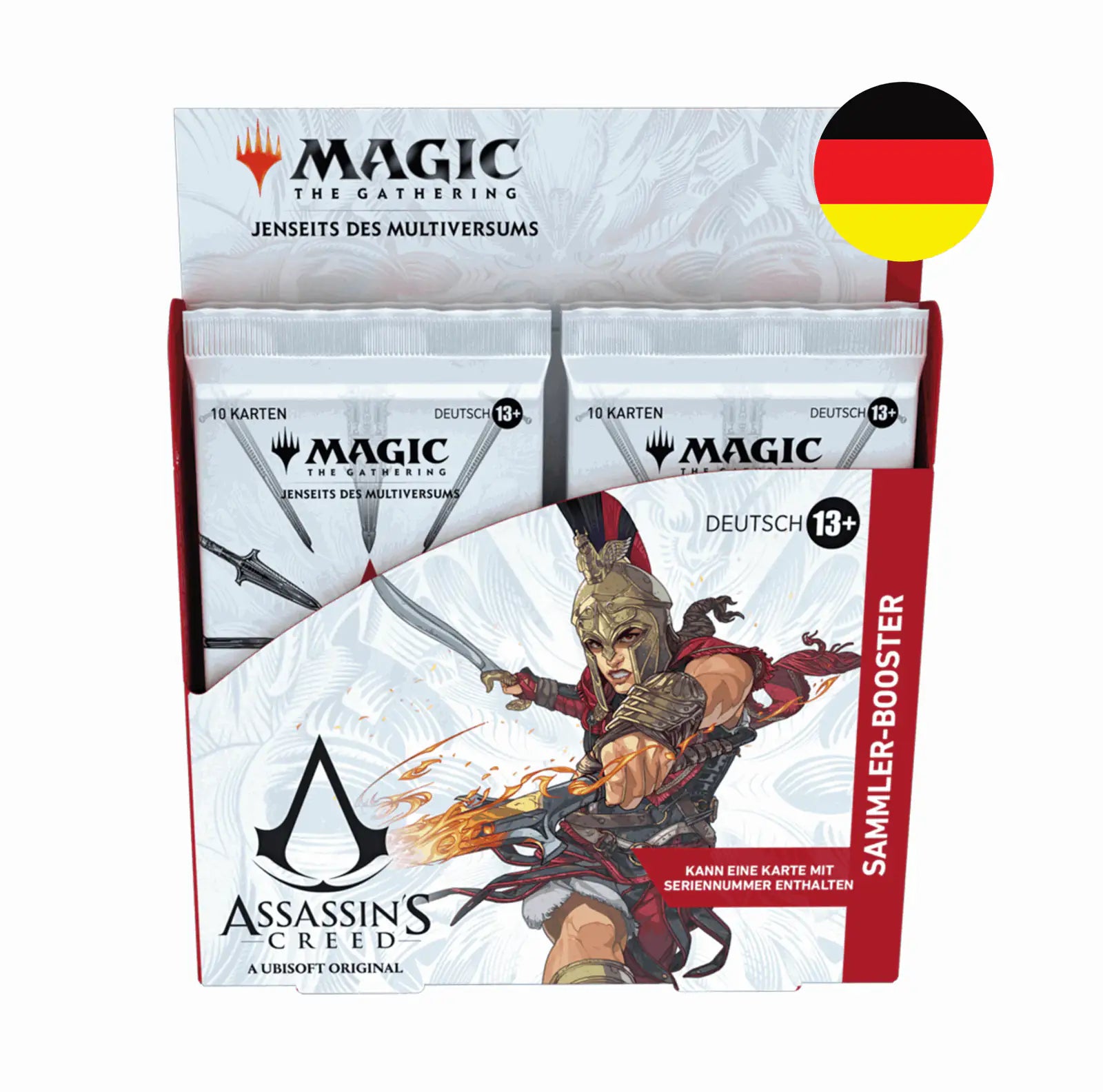 Magic: The Gathering - Jenseits des Multiversums: Assassin's Creed Sammler Booster Display - DE